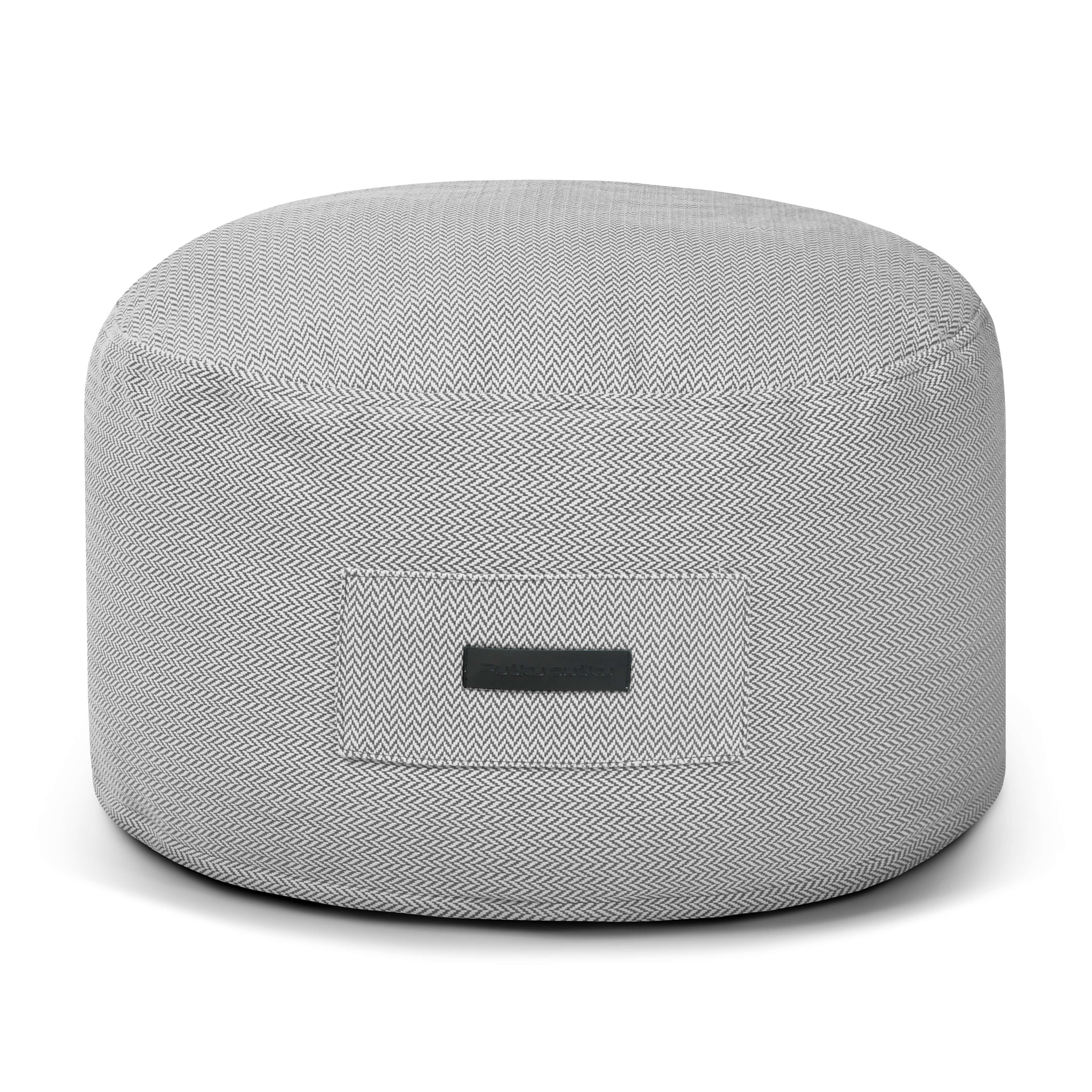 Foam Footstool On 60 Canaria Grey