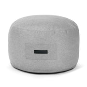 Foam Footstool On 60 Nordic Silver