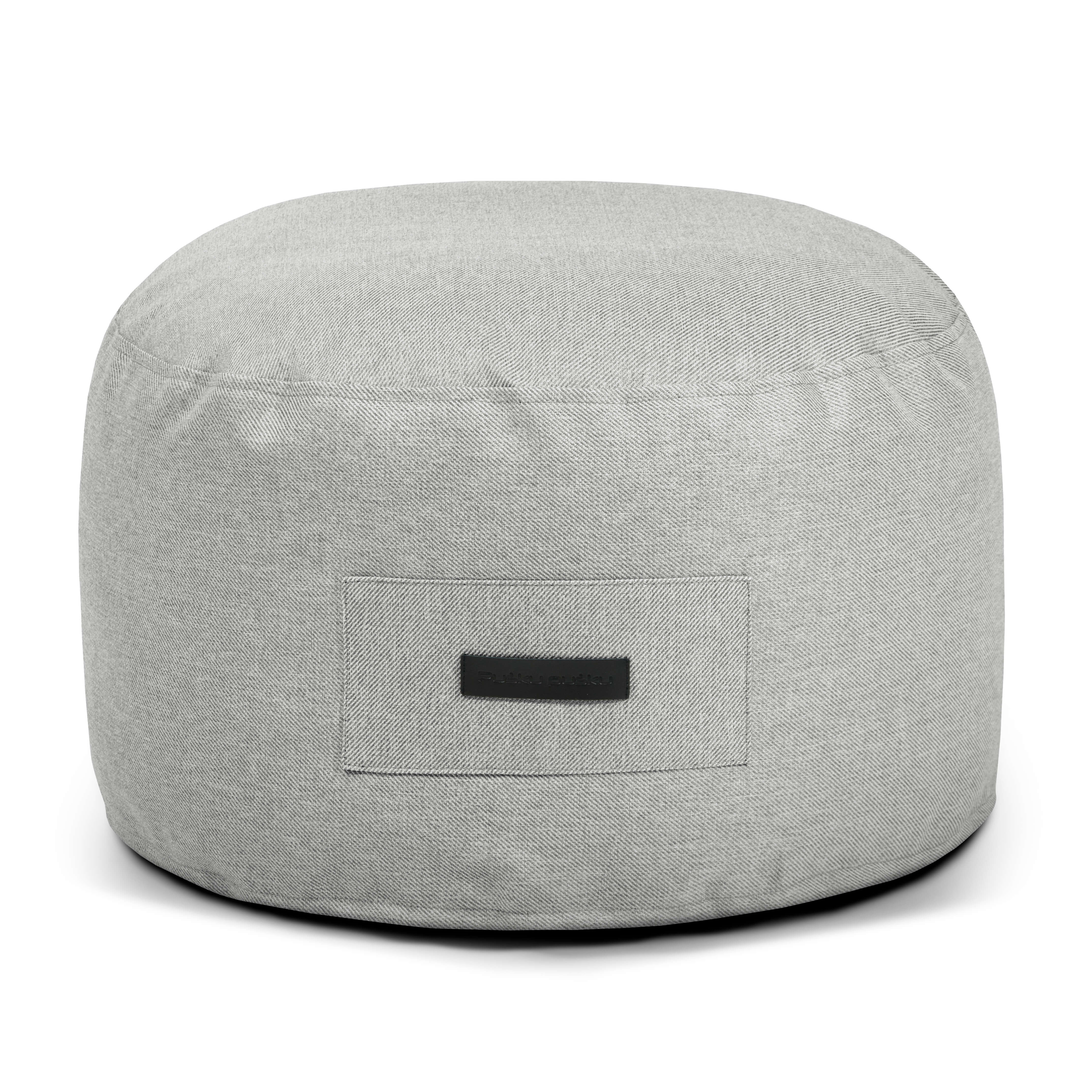 Foam Footstool On 60 Riviera Light Grey