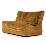 Bean bag Sofa Seat Lure Luxe Mustard