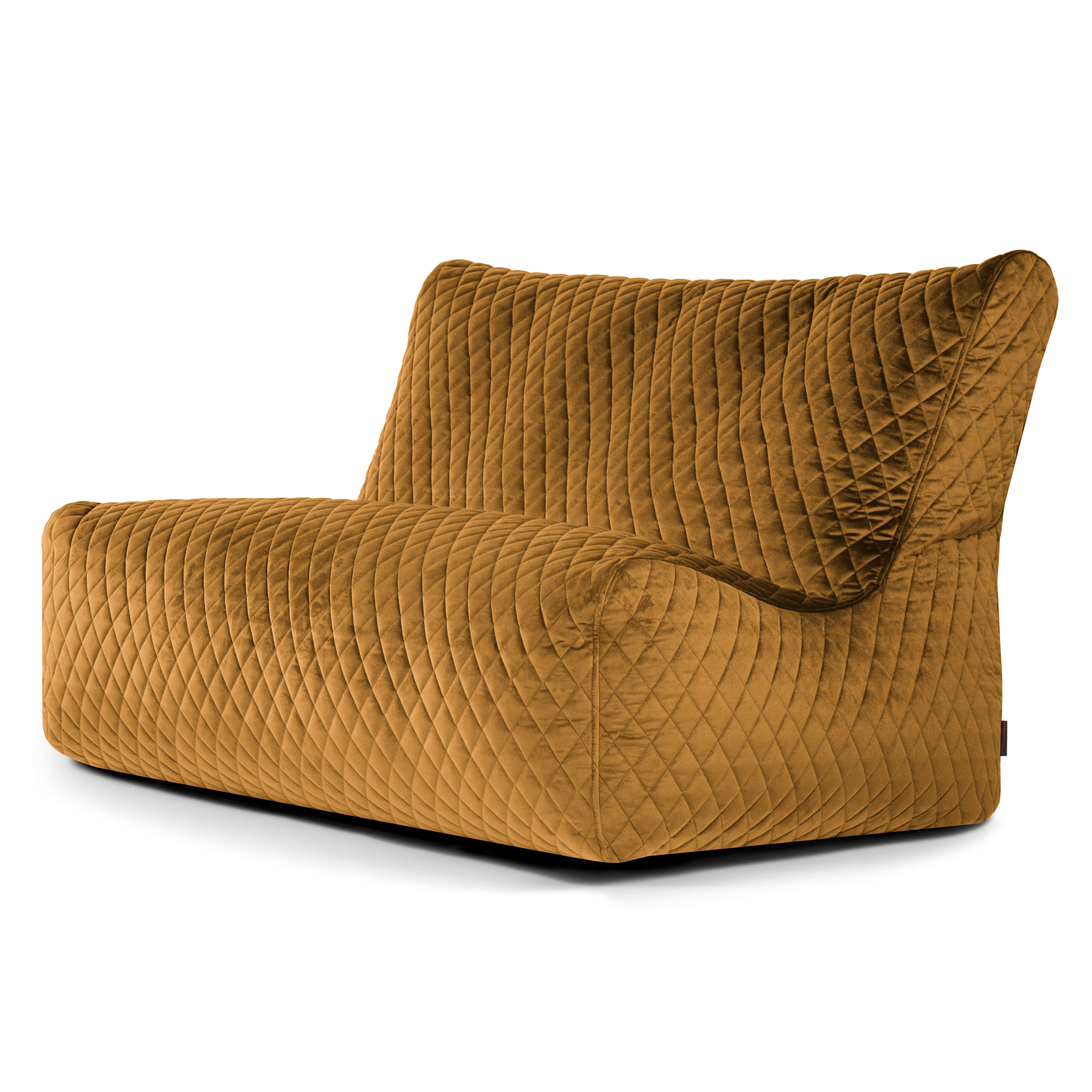 Bean bag Sofa Seat Lure Luxe Mustard