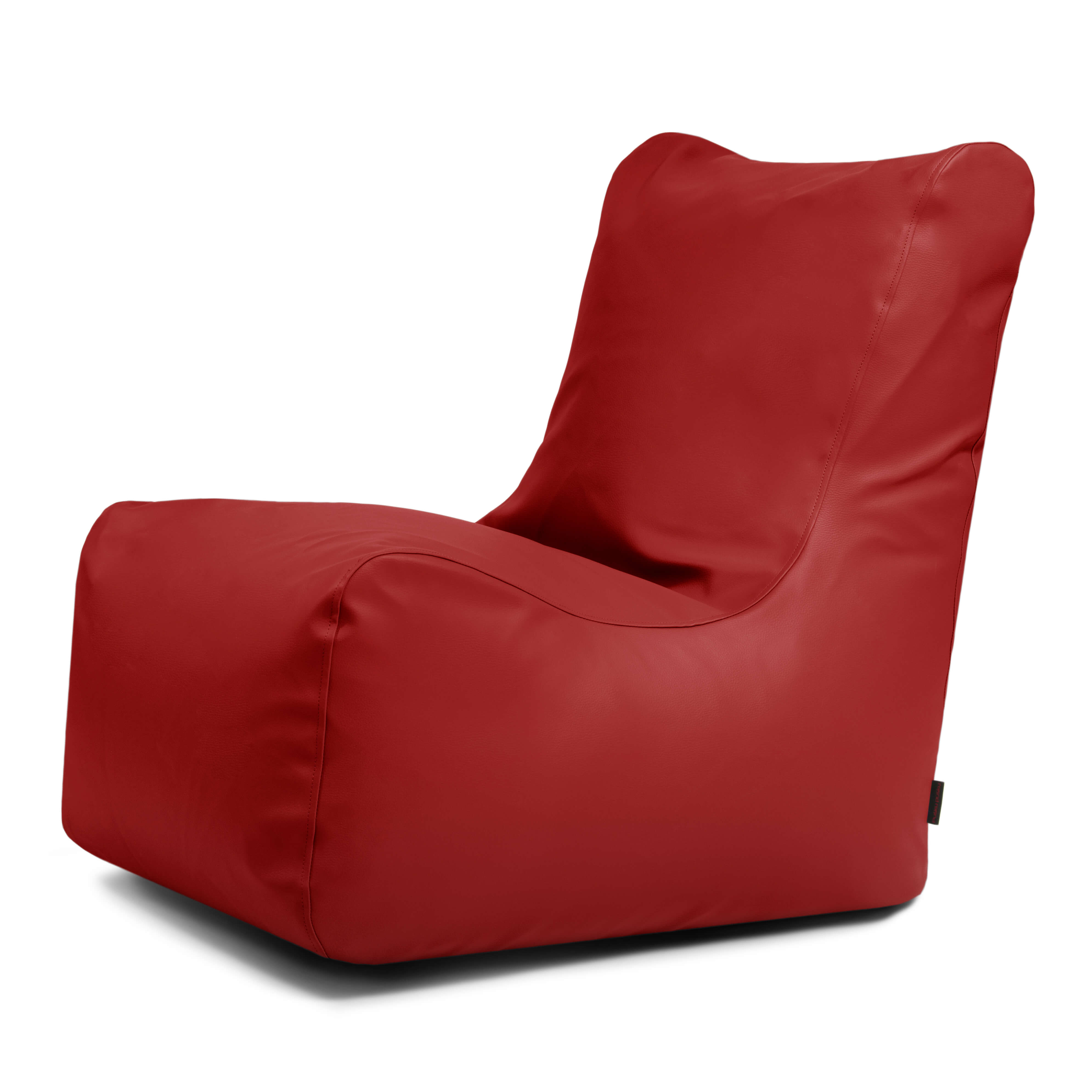 Bean bag Seat Outside Dark Red