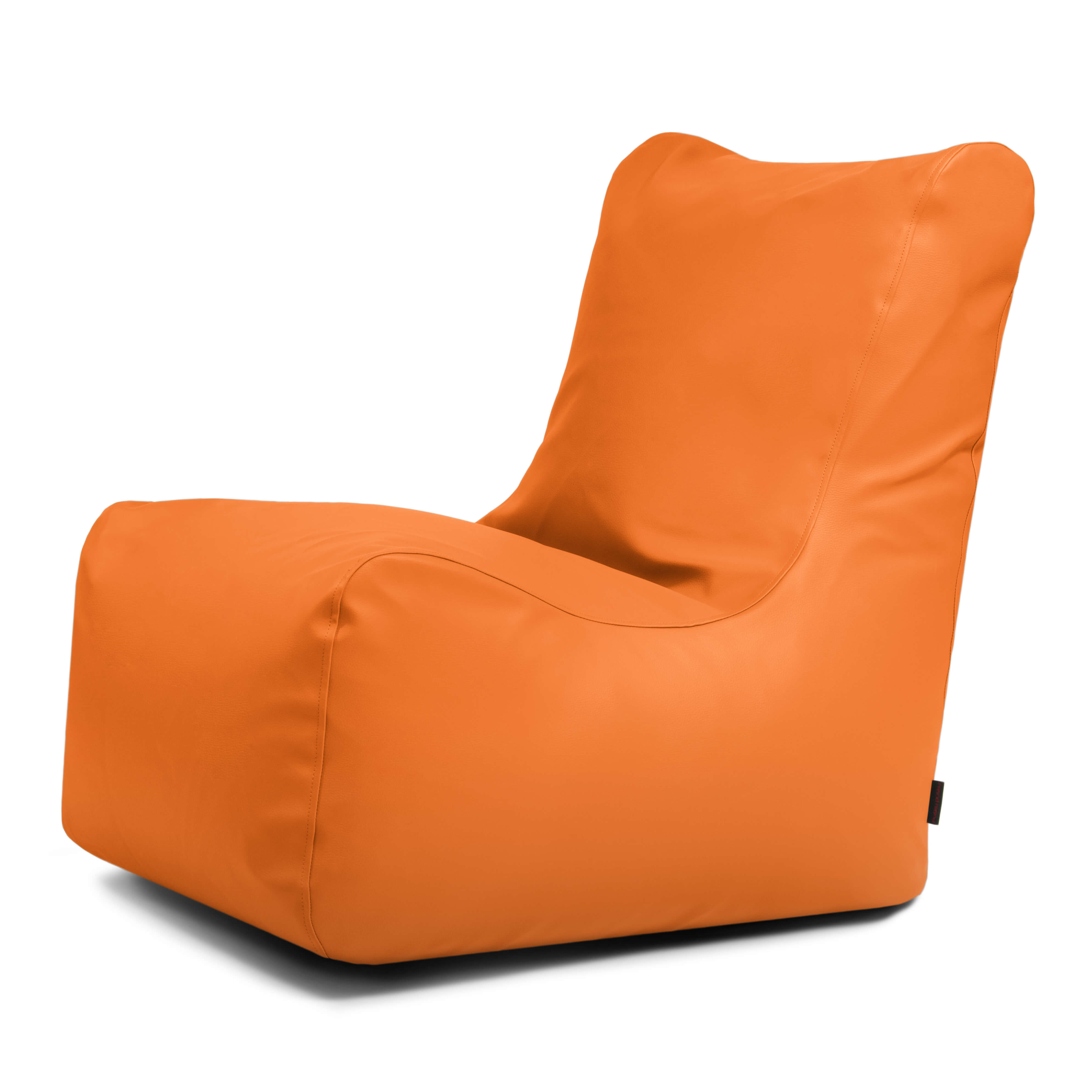 Bean bag Seat Outside Orange
