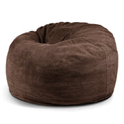 Fåtölj Sittsäck OM 110 Waves Chocolate, komfortabel fåtölj sittsäck av mjuk och lyxig design.