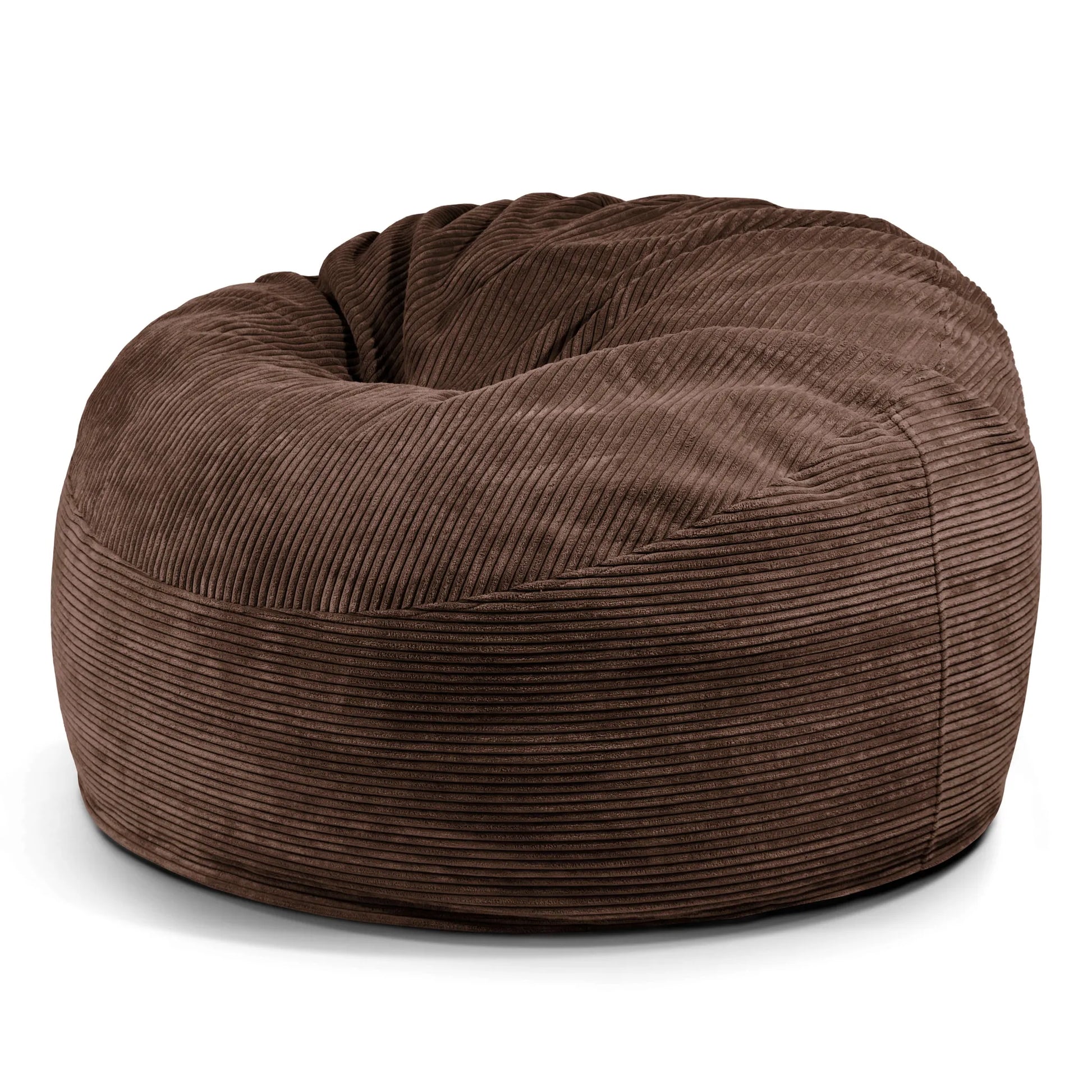 Fåtölj Sittsäck OM 110 Waves Chocolate, komfortabel fåtölj sittsäck av mjuk och lyxig design.