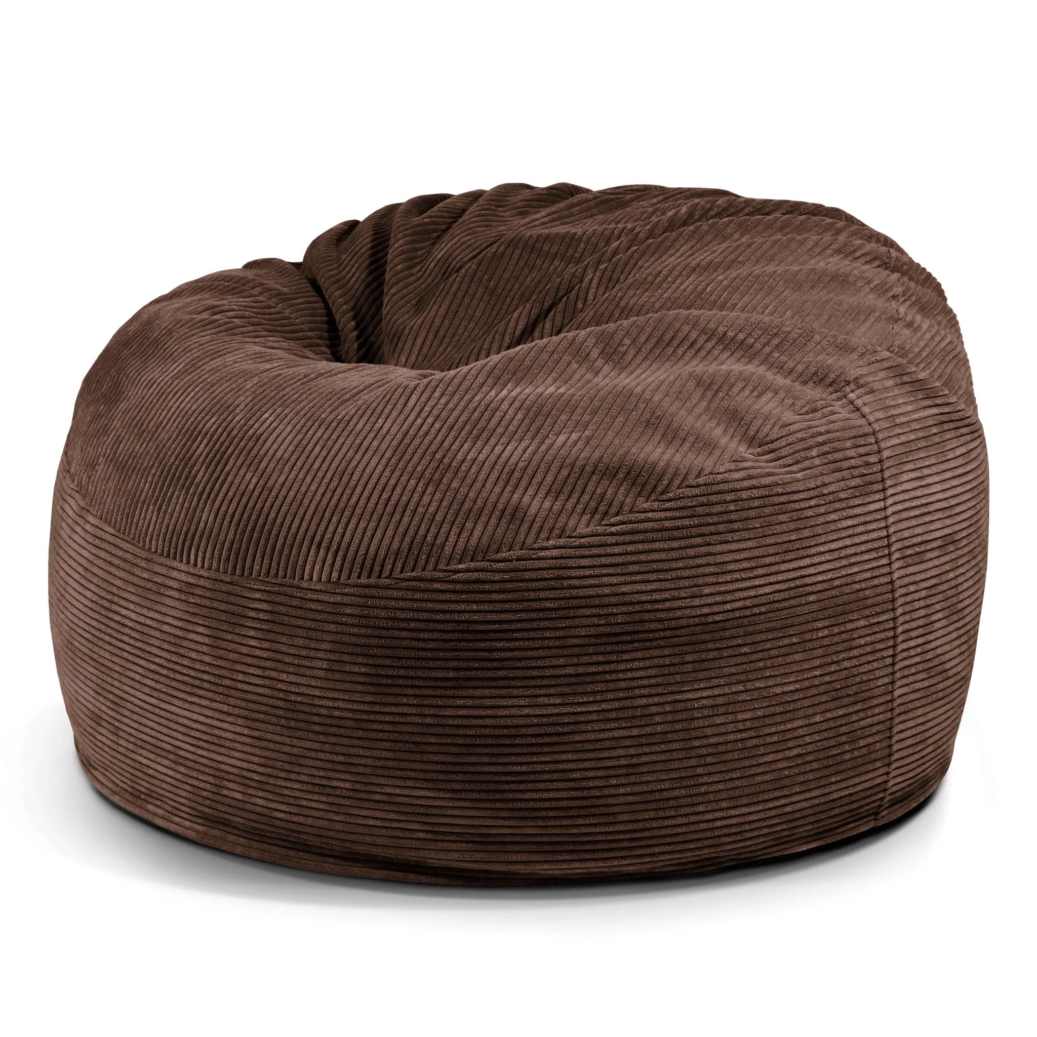 Fåtölj Sittsäck OM 110 Waves Chocolate, komfortabel fåtölj sittsäck av mjuk och lyxig design.