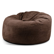 Foam Bean bag Om 135 Waves Chocolate