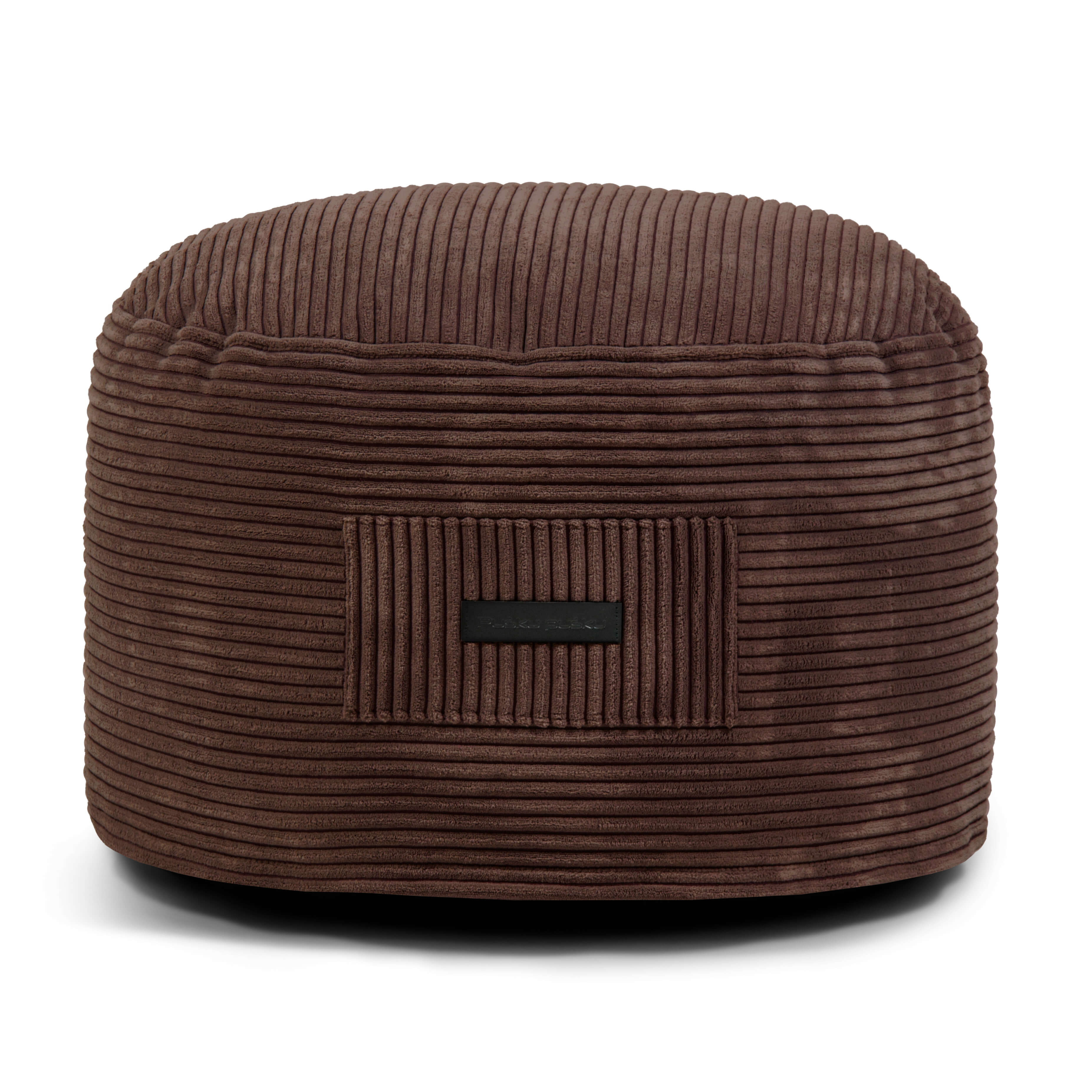Foam Footstool On 60 Waves Chocolate