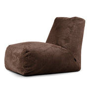 Bean bag Tube Waves Chocolate