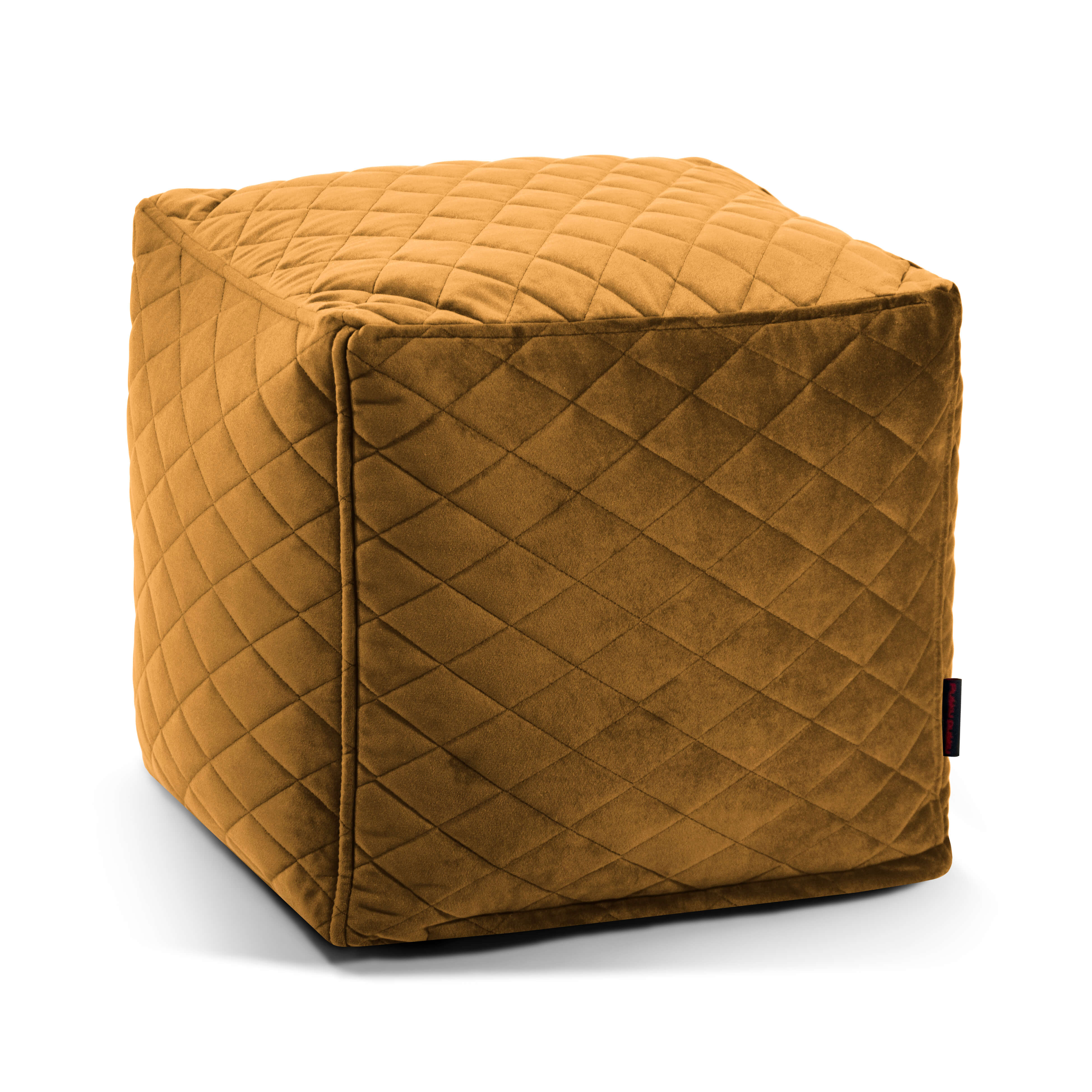 Pouf Up! Lure Luxe Mustard