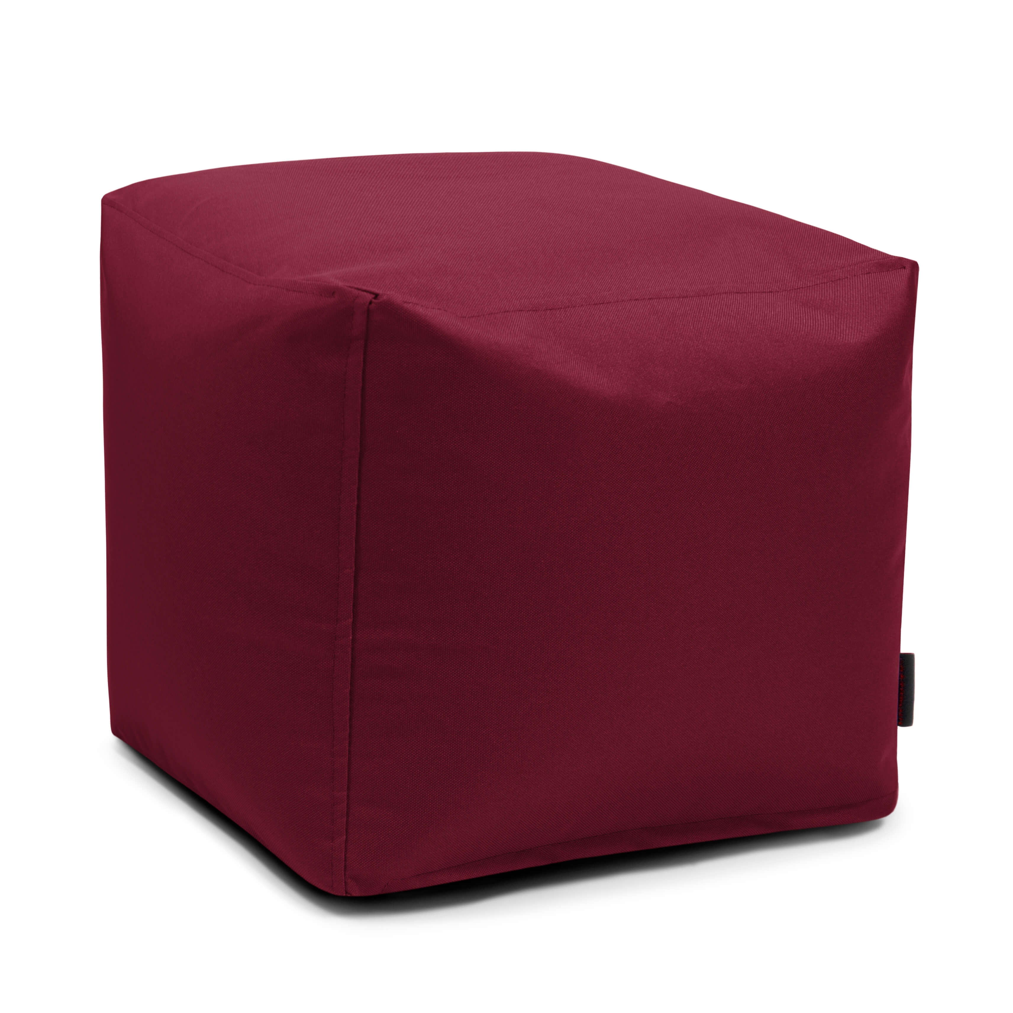 Pouf Up! OX Burgundy