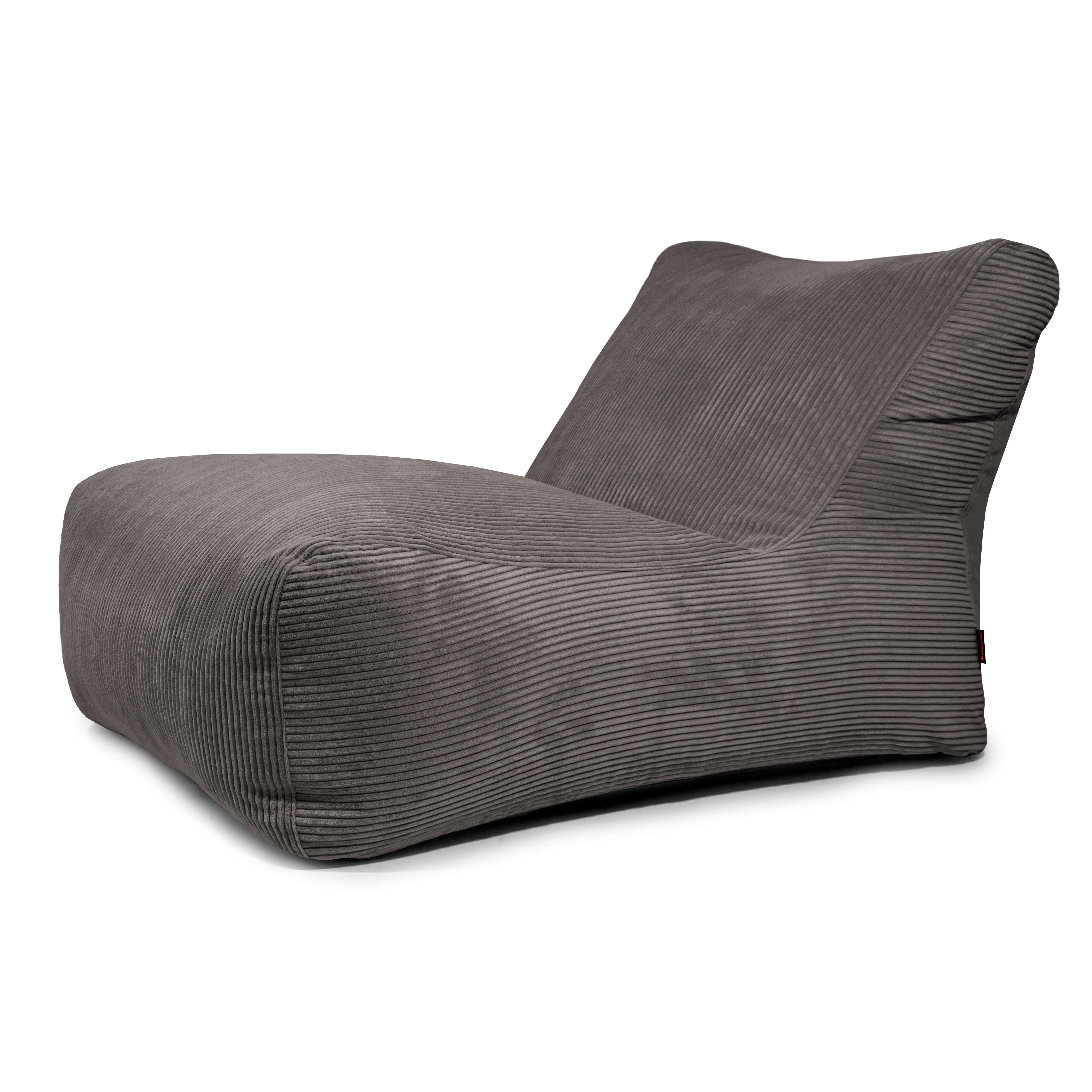 Bean bag Lounge 100 Waves Dark Grey