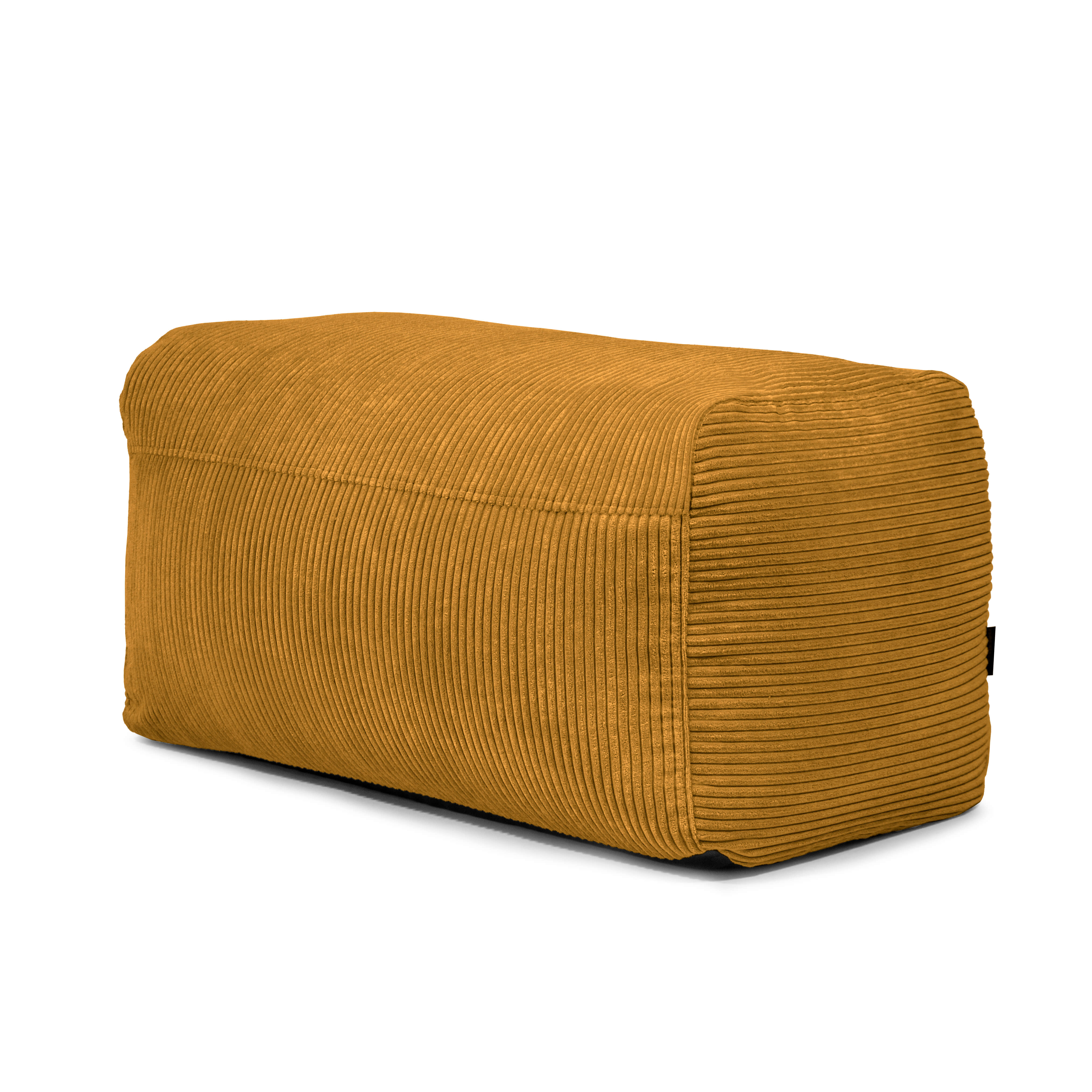 Pouf Plus 100 Waves Mustard