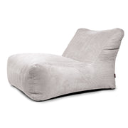 Bean bag Lounge 100 Waves White Grey