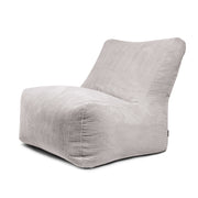 Bean bag Seat 100 Waves White Grey
