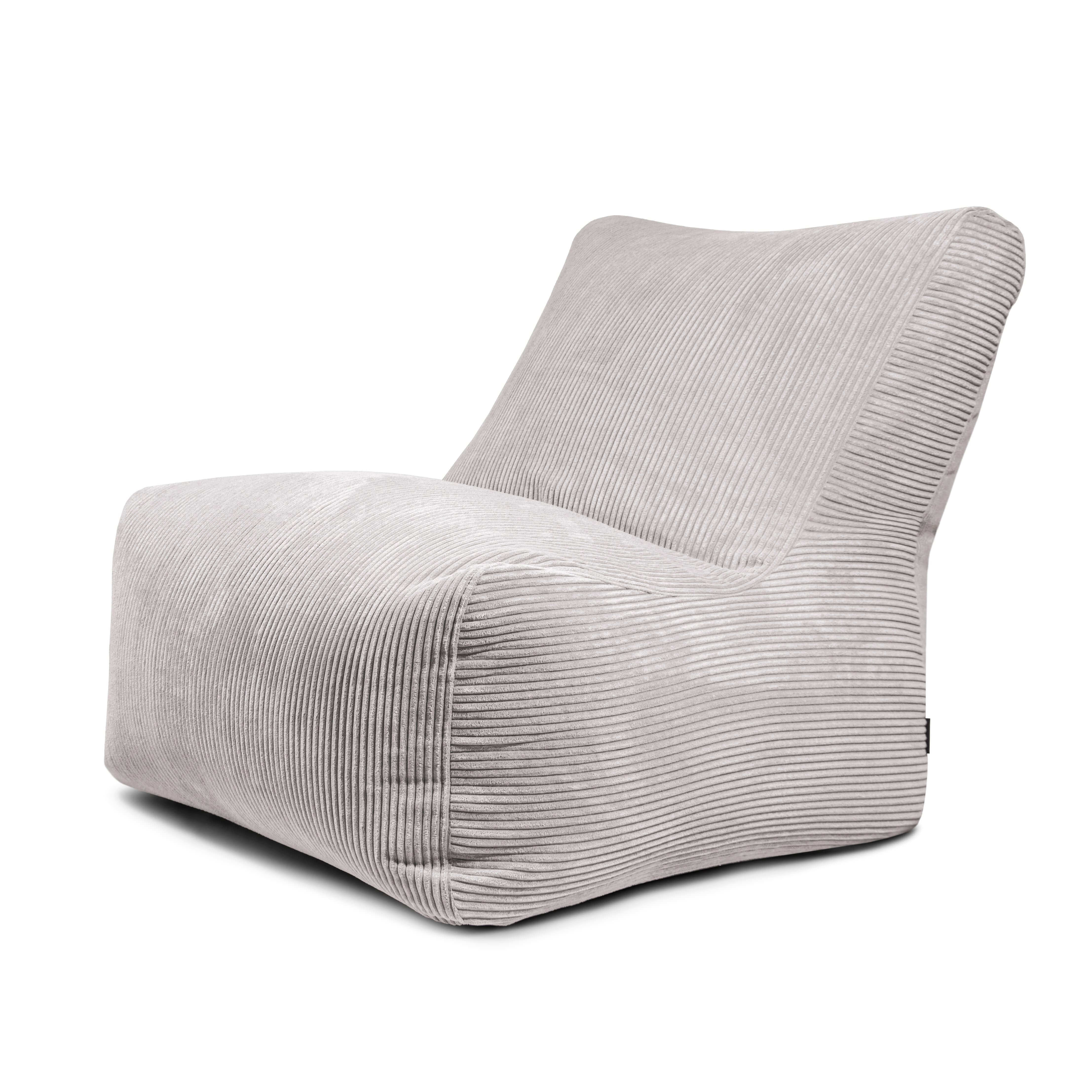 Bean bag Seat 100 Waves White Grey