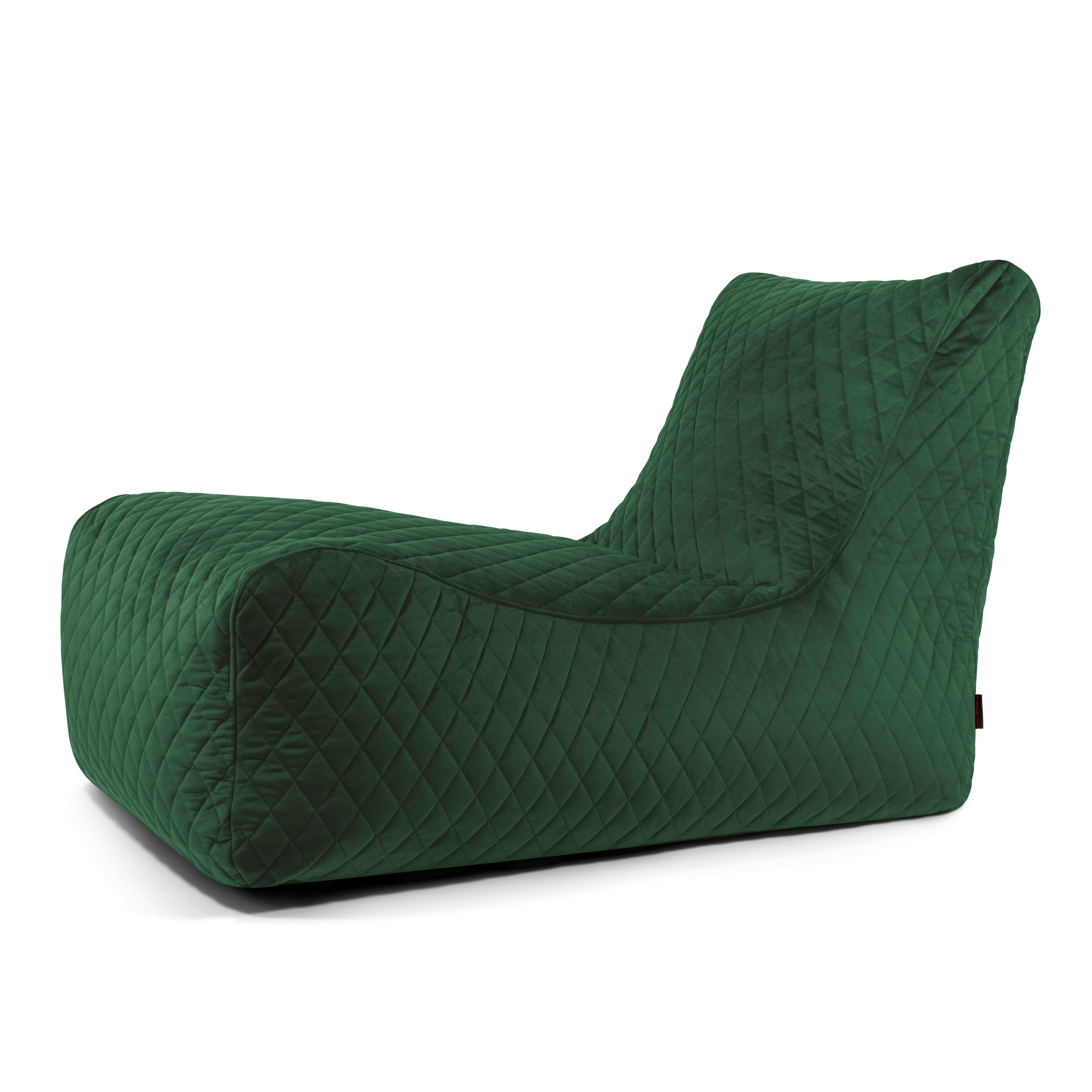 Bean bag Lounge Lure Luxe Emerald Green