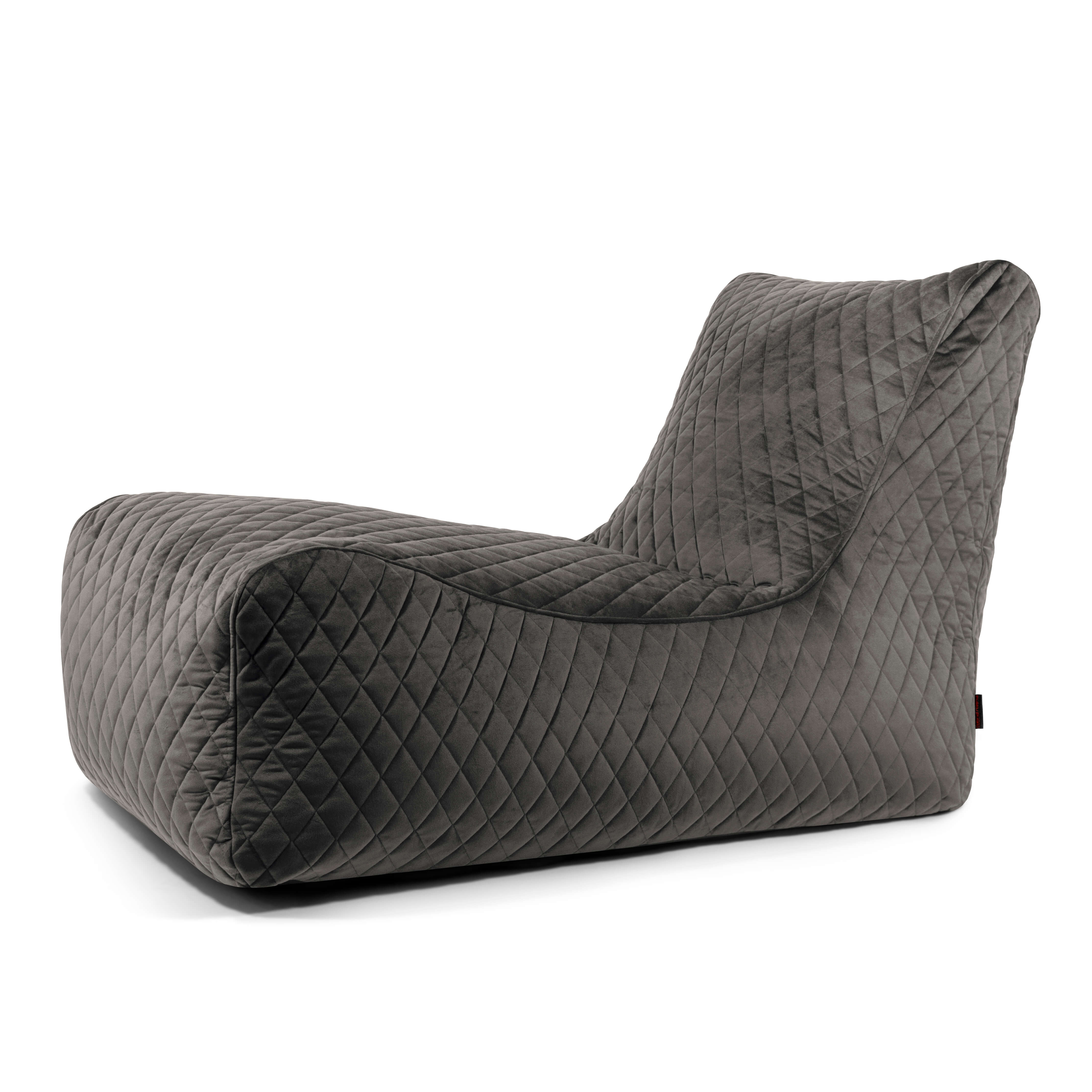 Bean bag Lounge Lure Luxe Grey
