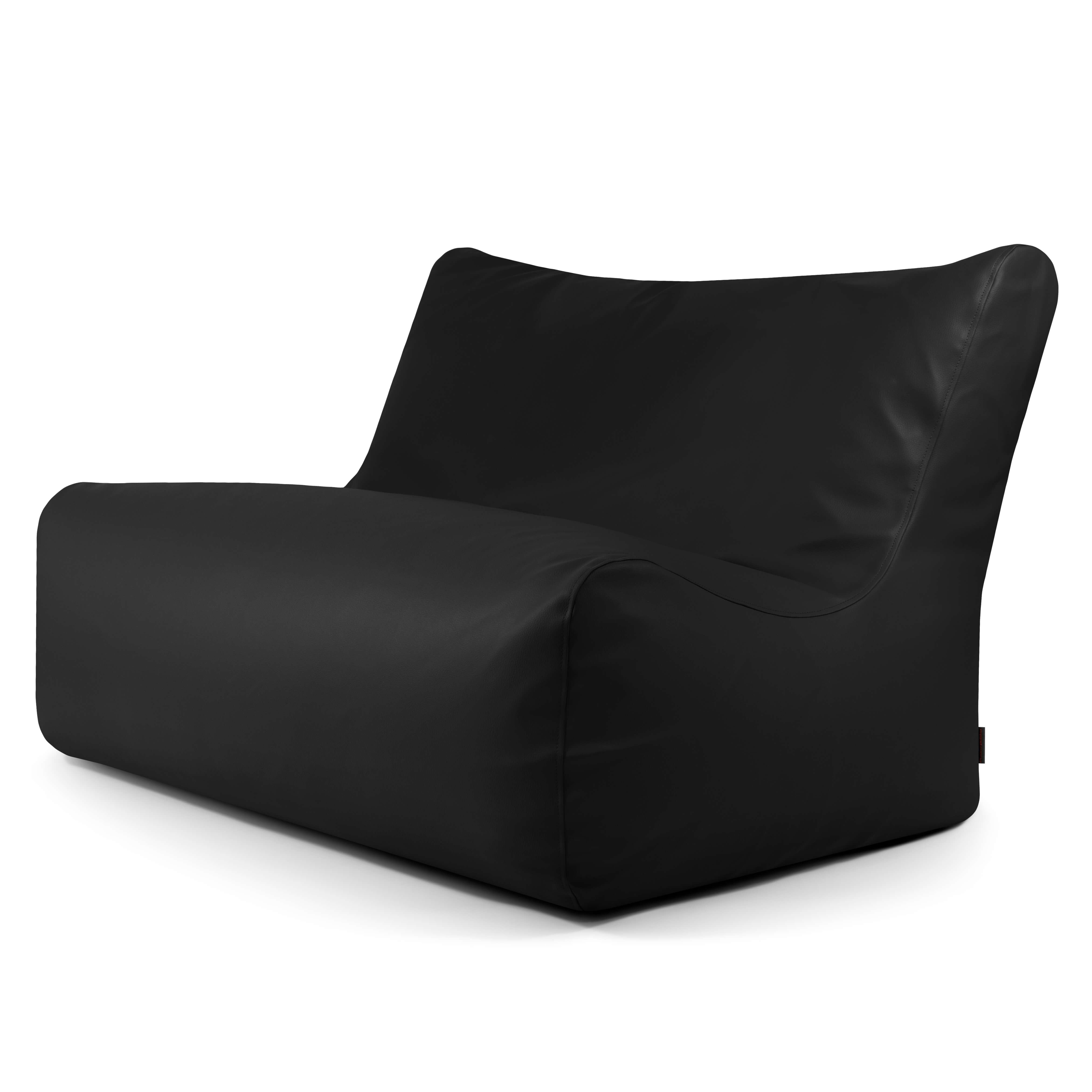 Bean bag Sofa Seat Outside Black
