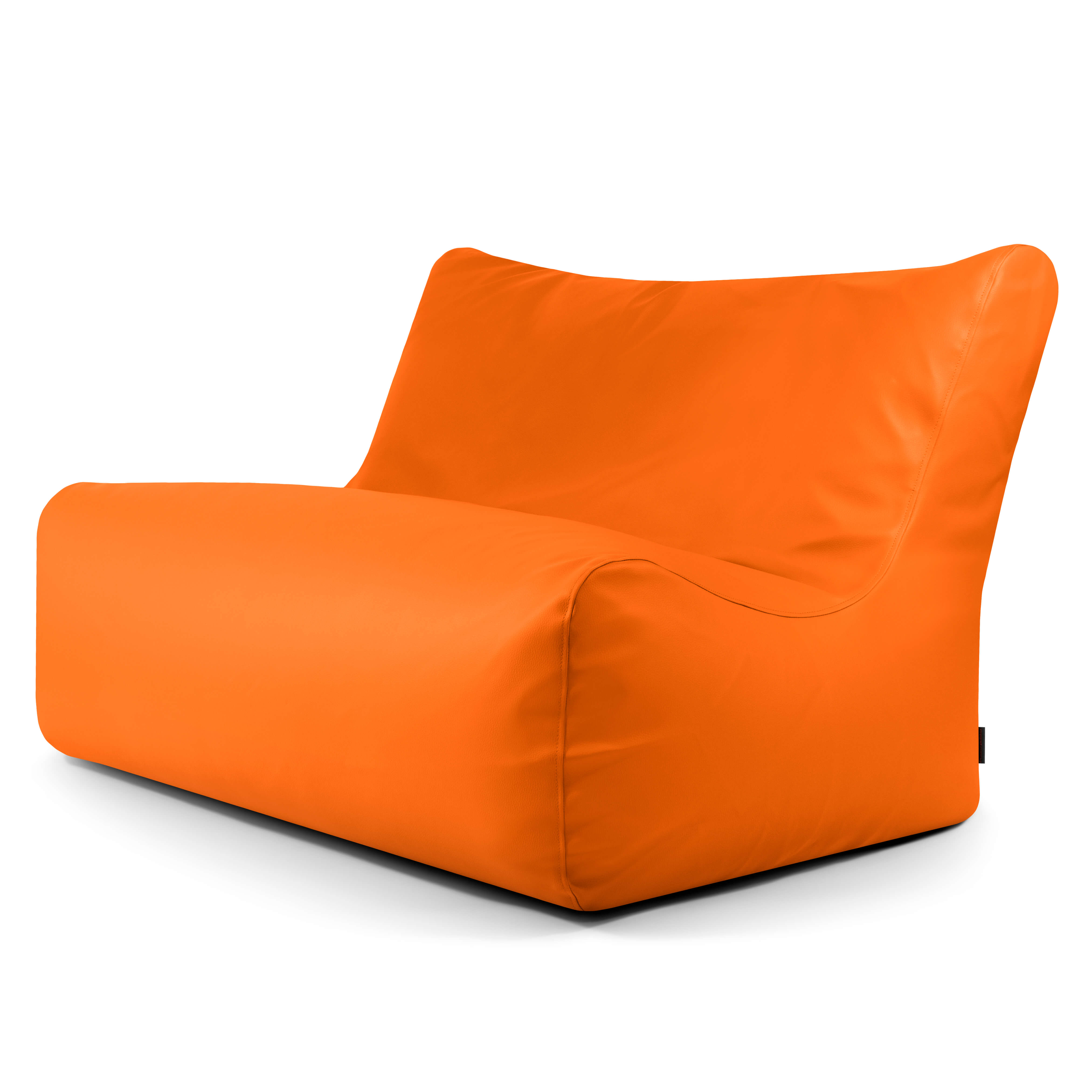 Bean bag Sofa Seat Outside Orange