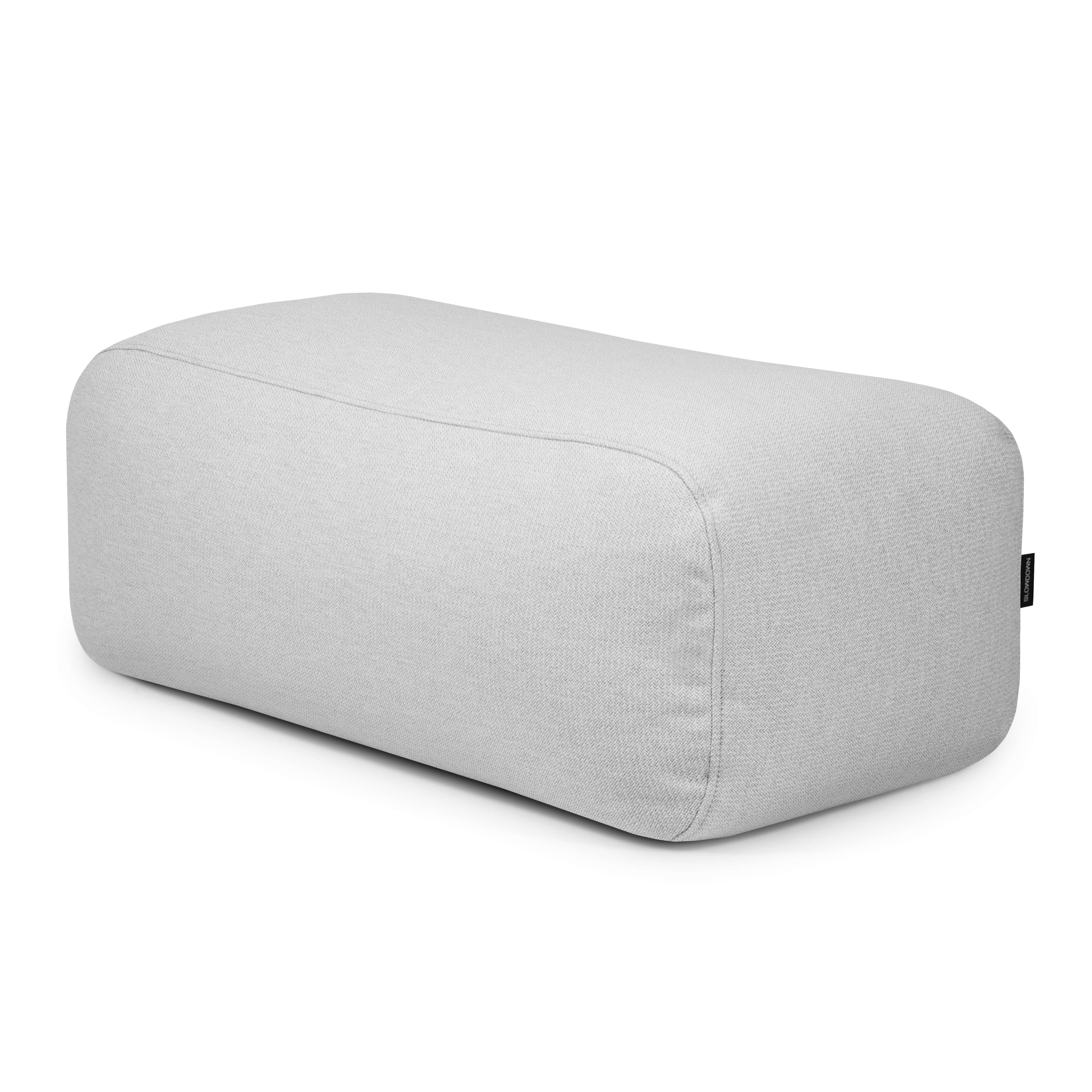 Bean bag Tube 100 Pouf Dunẽs Fluffy White