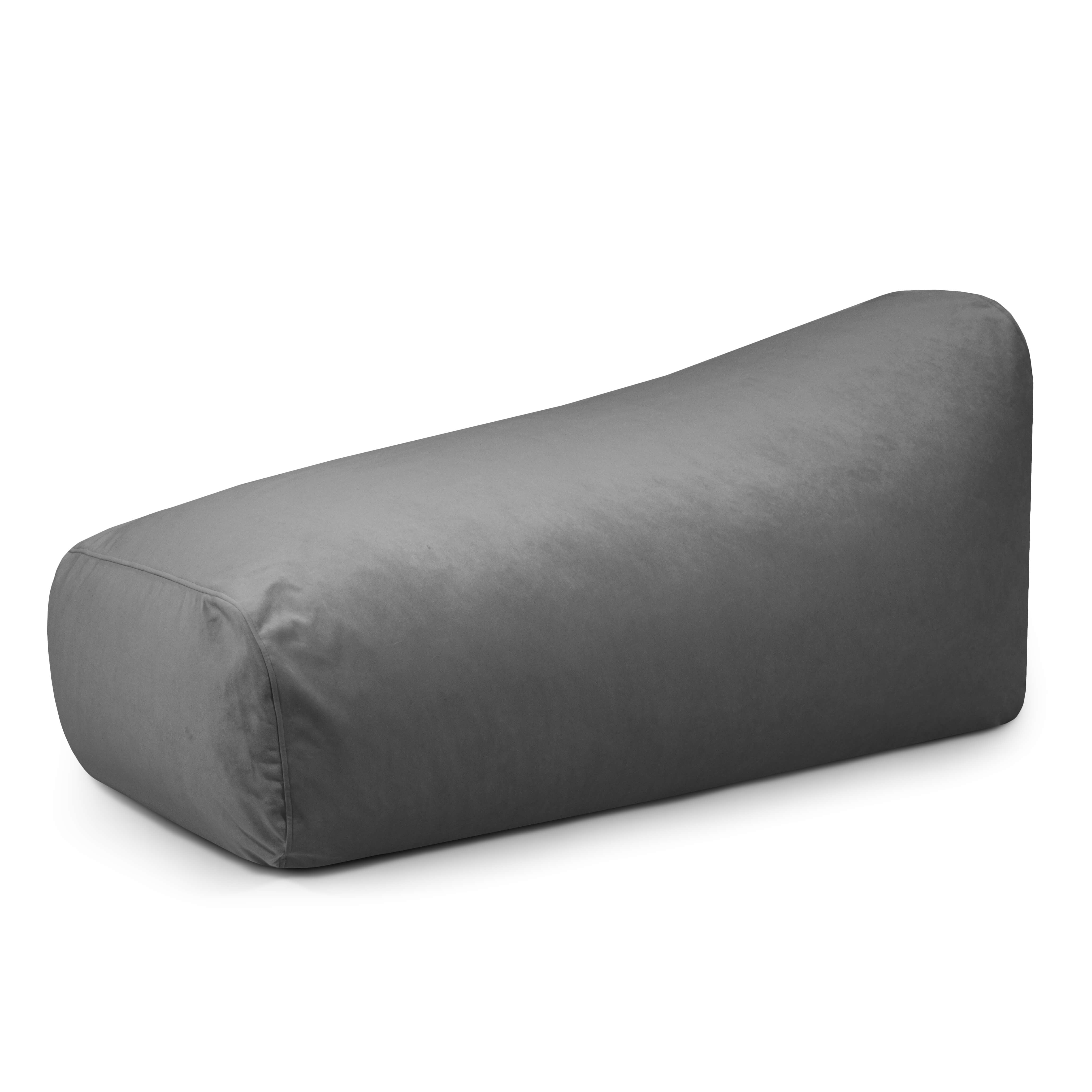 Foam Bean bag Snug Long 140 Barcelona Dark Grey