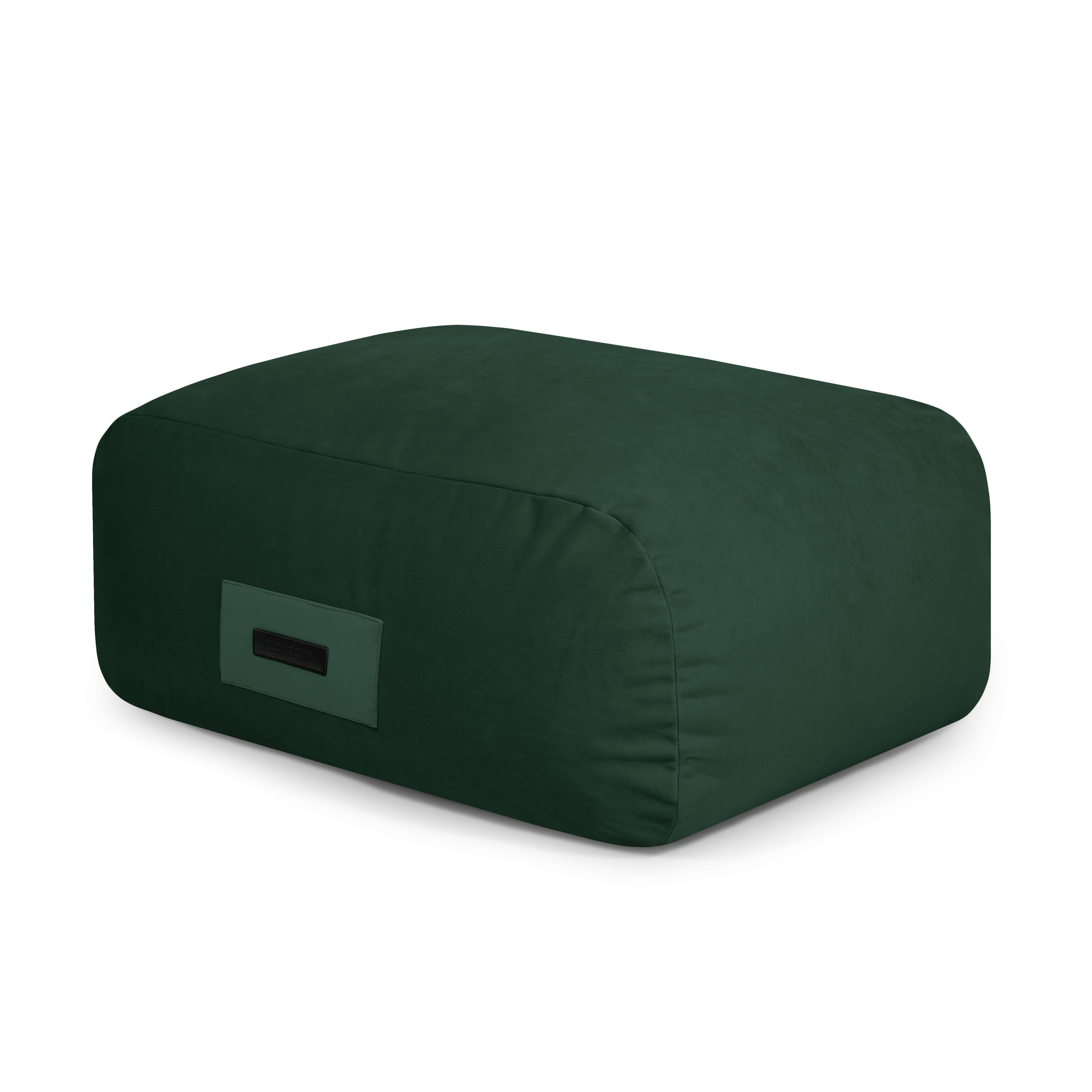Foam bean bag Snug Pouf 83 Barcelona Green