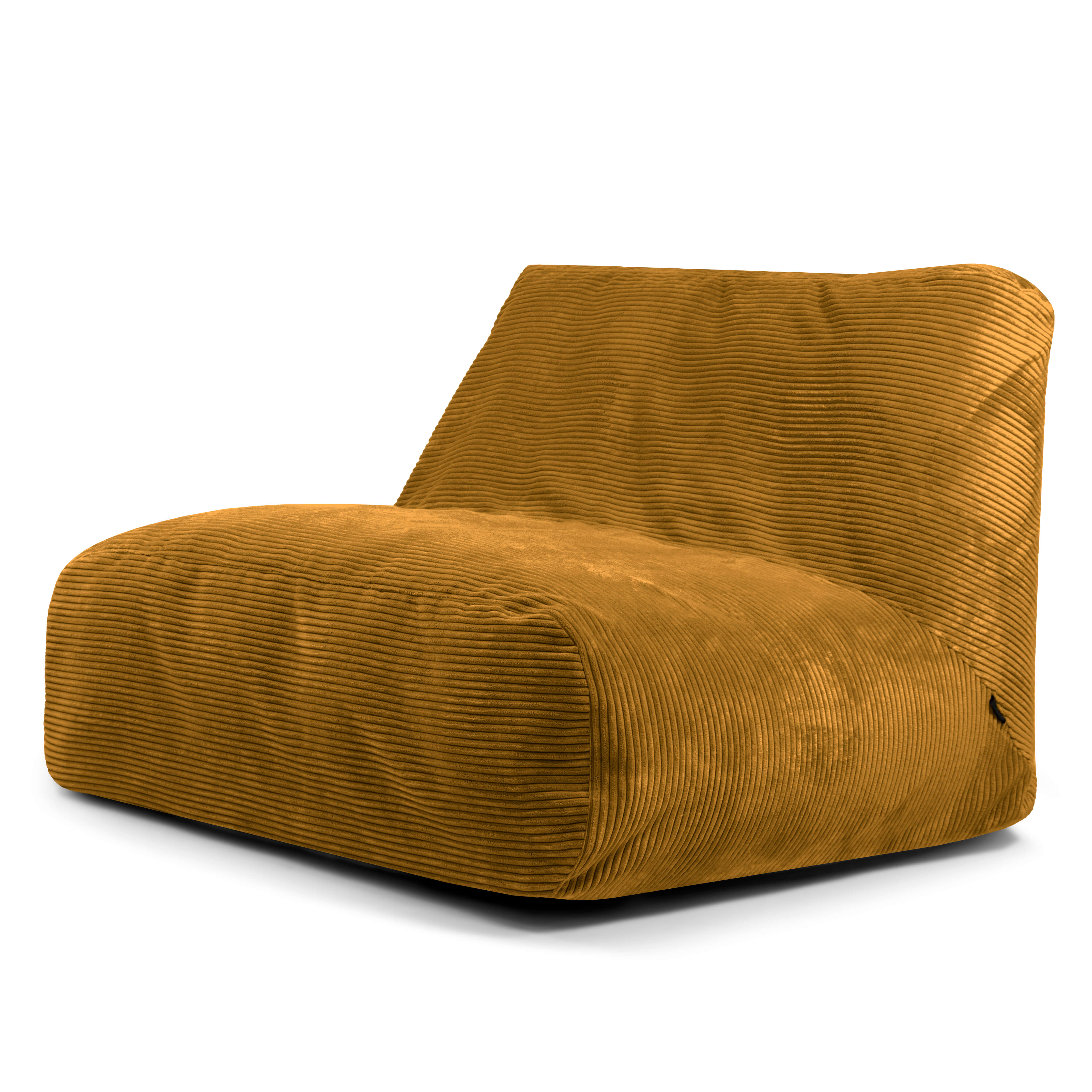 Bean bag Sofa Tube Waves Mustard