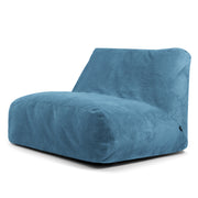 Bean bag Sofa Tube Waves Petrol
