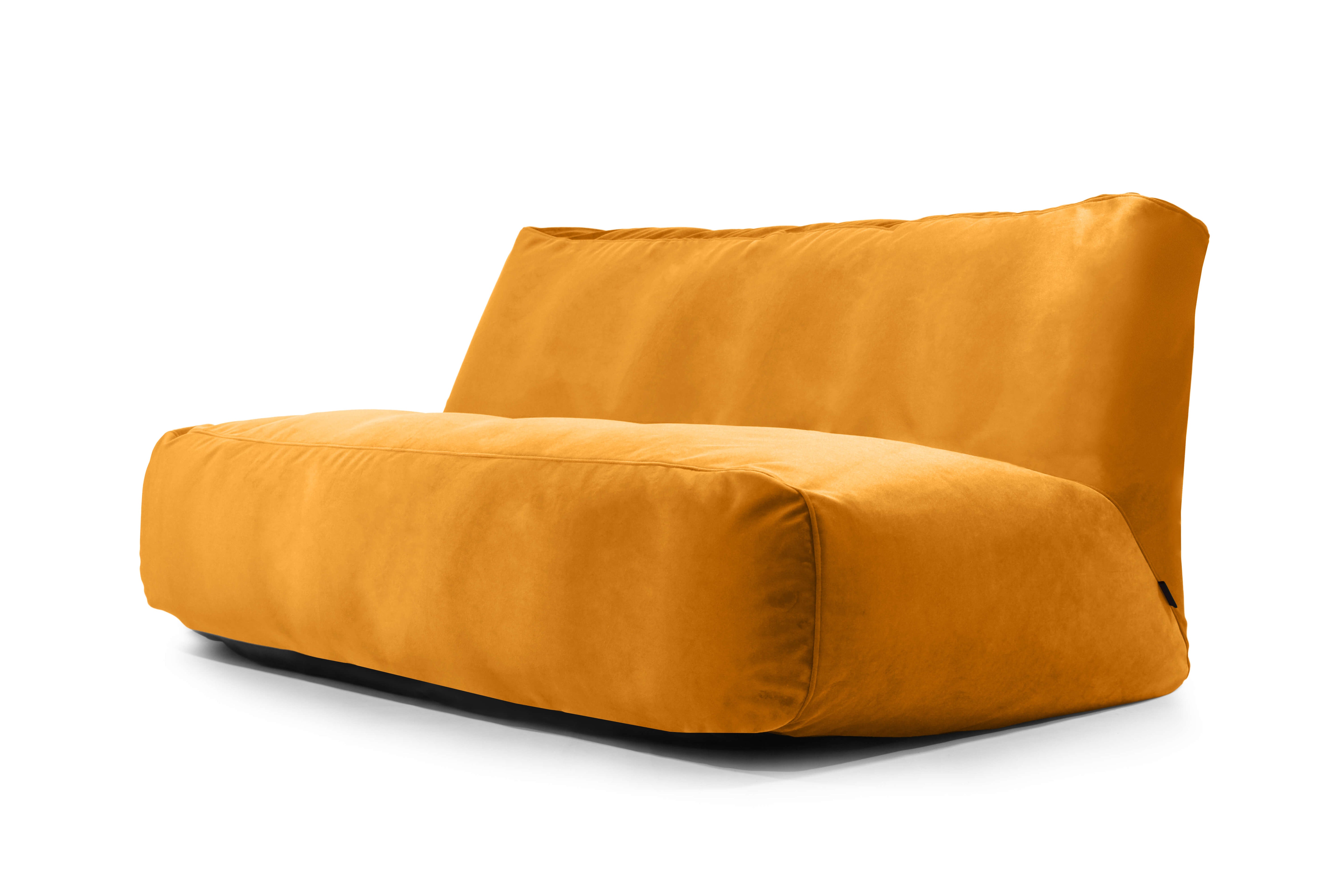 Bean bag Sofa Tube 190 Barcelona Mustard