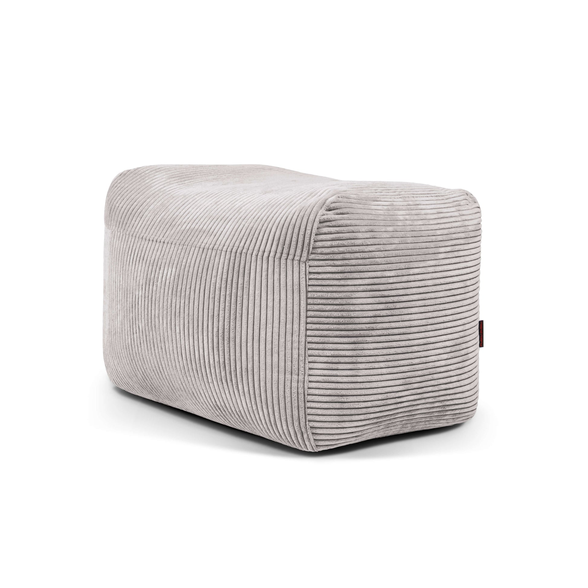 Pouf Plus 70 Waves White Grey
