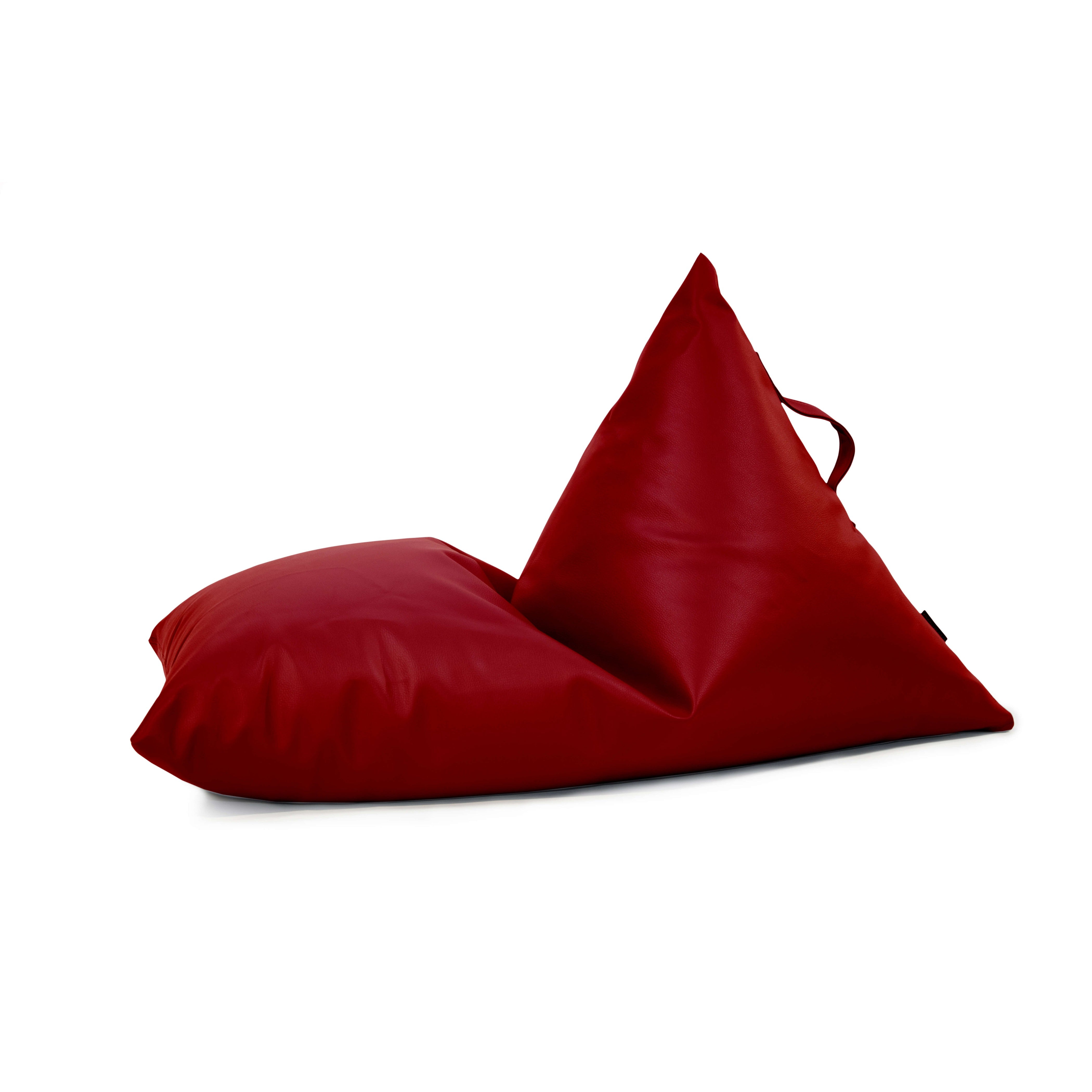 Sittsäck Barnfåtölj Razzy Outside Dark Red