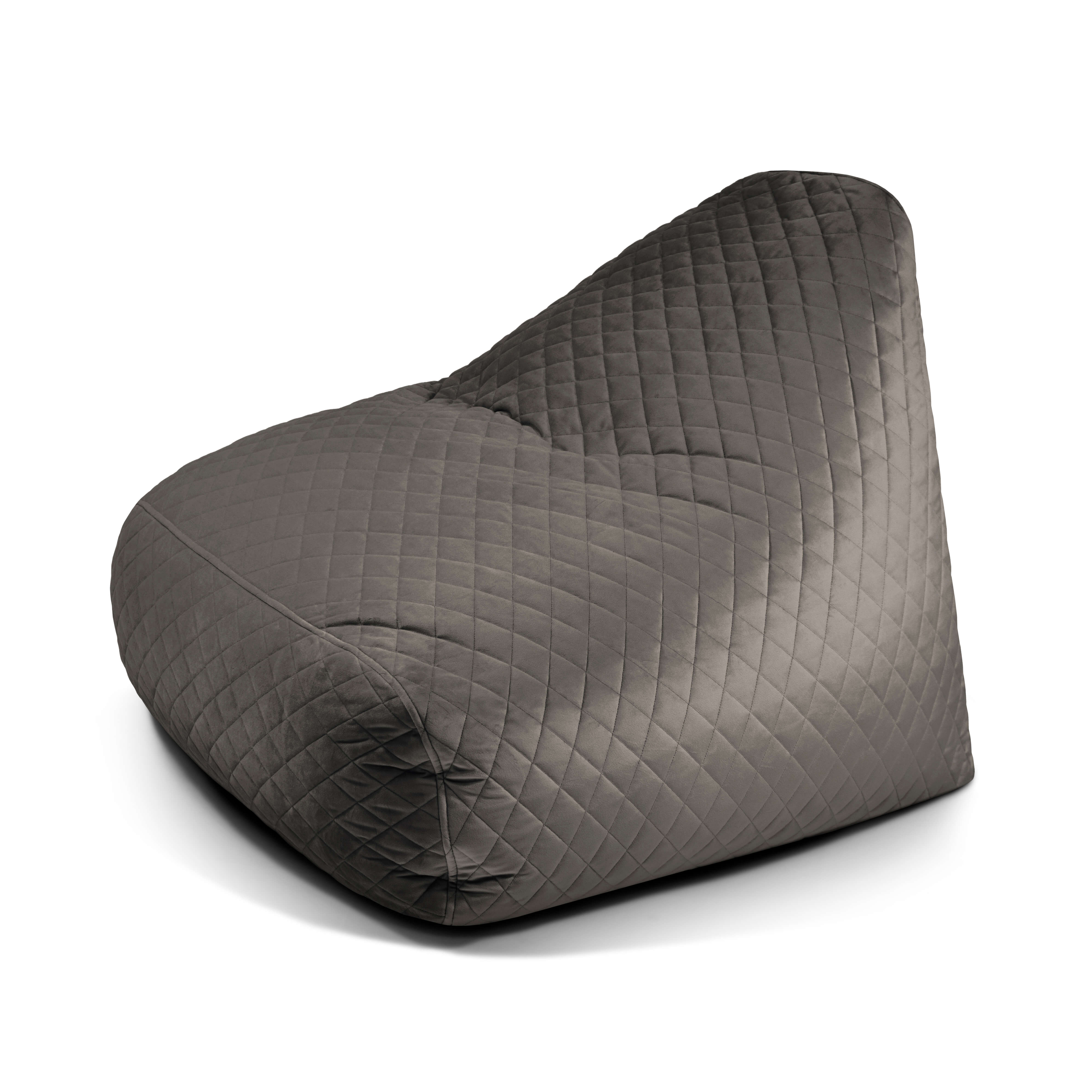 Foam Bean bag Snug 100 Lure Luxe Grey