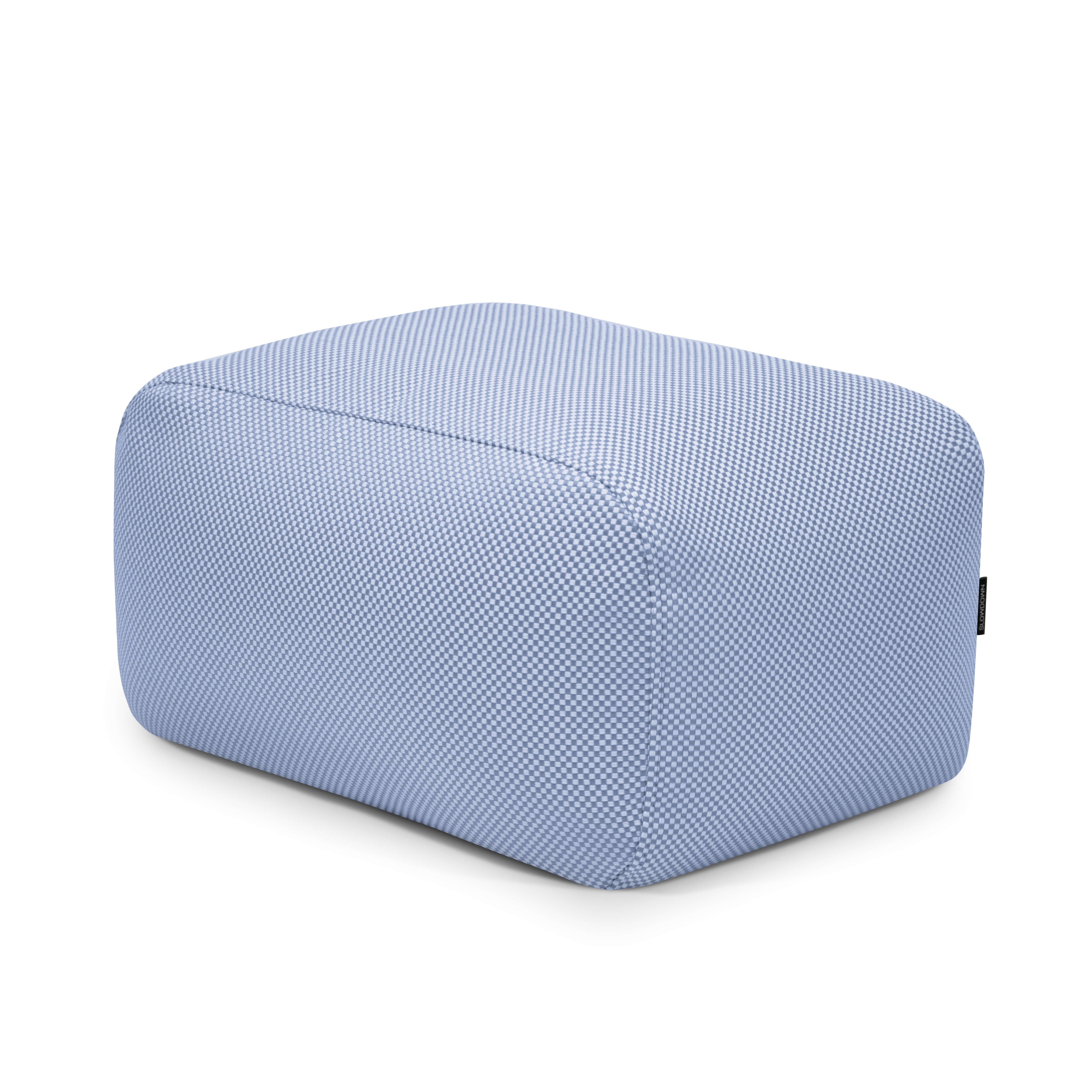 Bean bag Tube Pouf Capri Blue