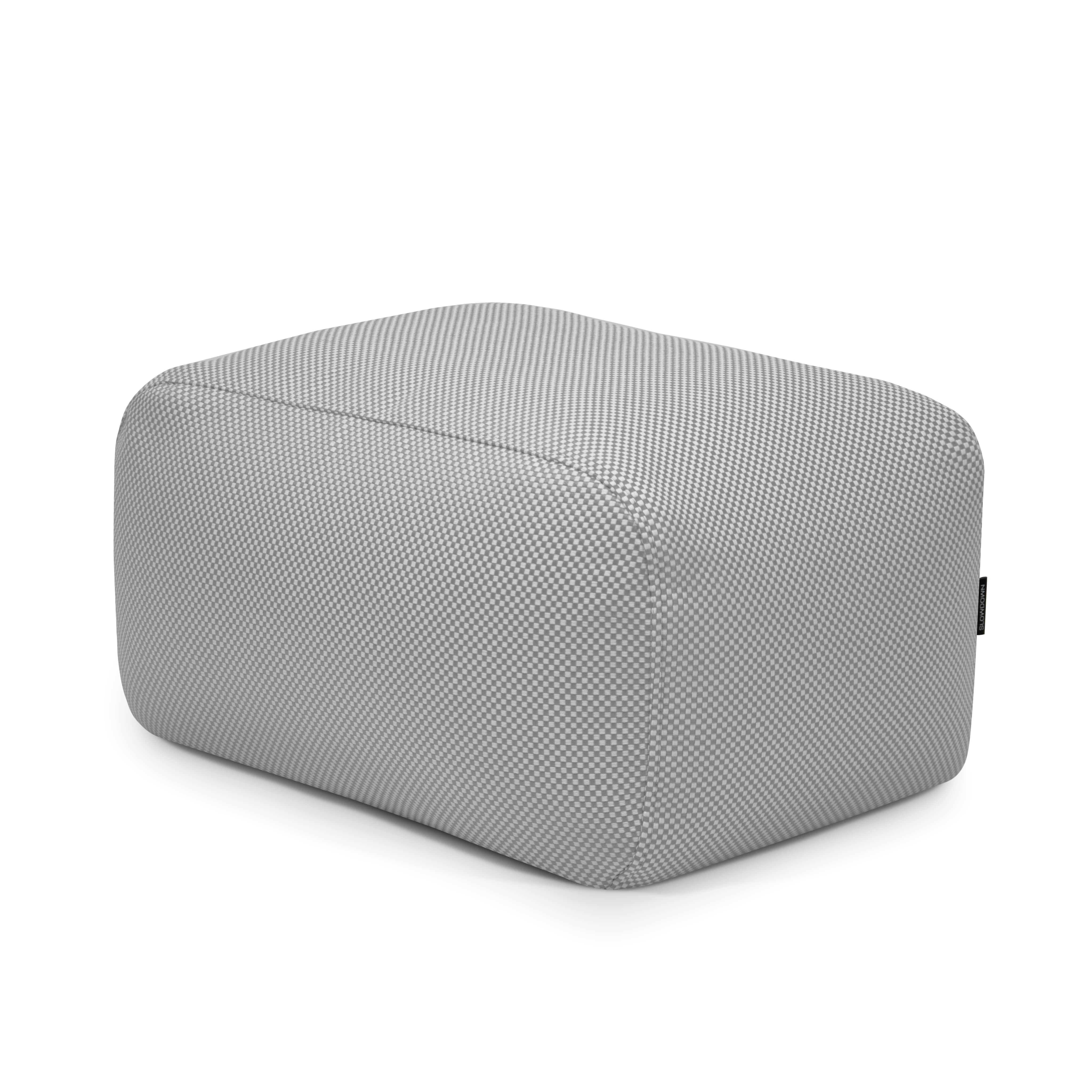 Bean bag Tube Pouf Capri Grey