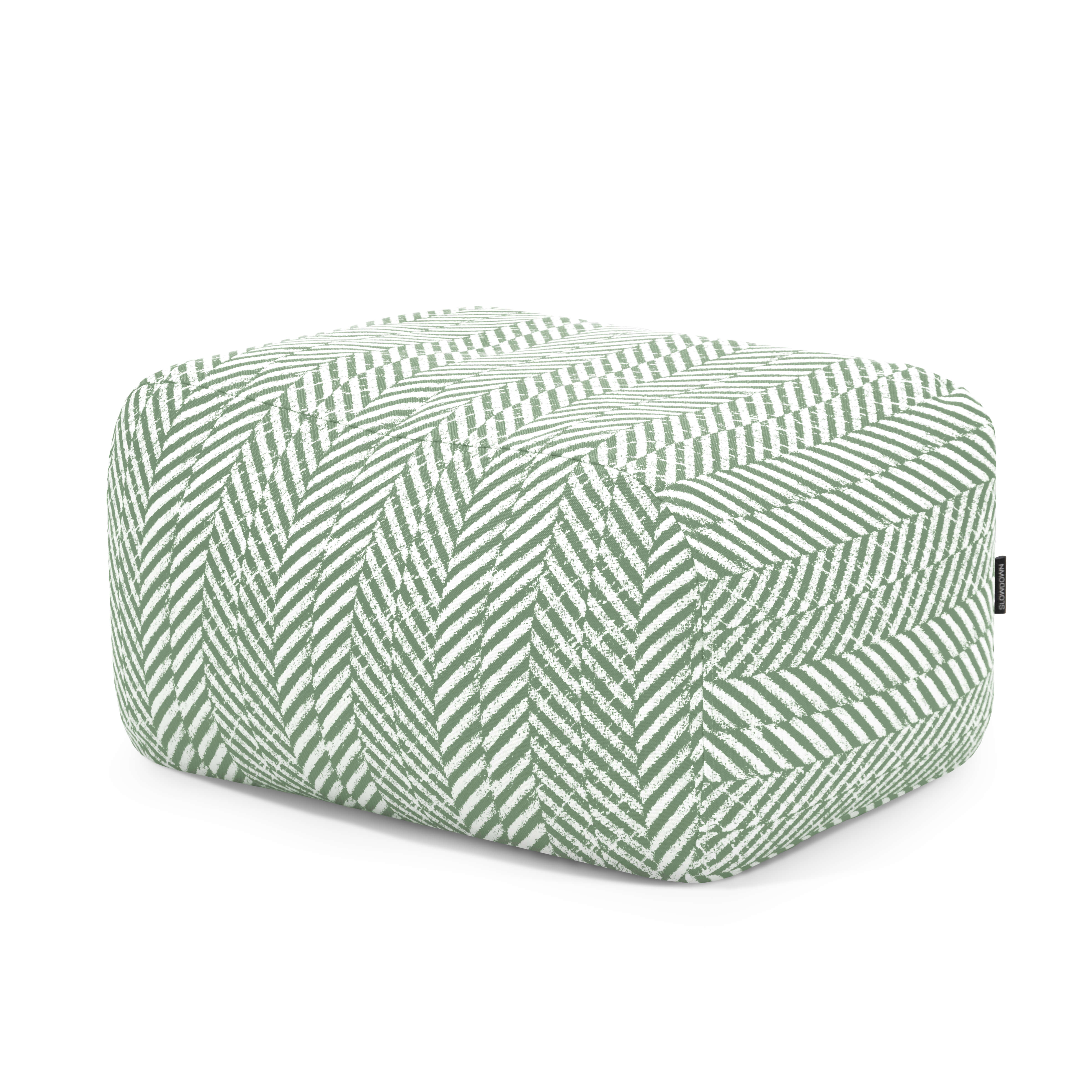 Bean bag Tube Pouf Zarzuela Pastel Green