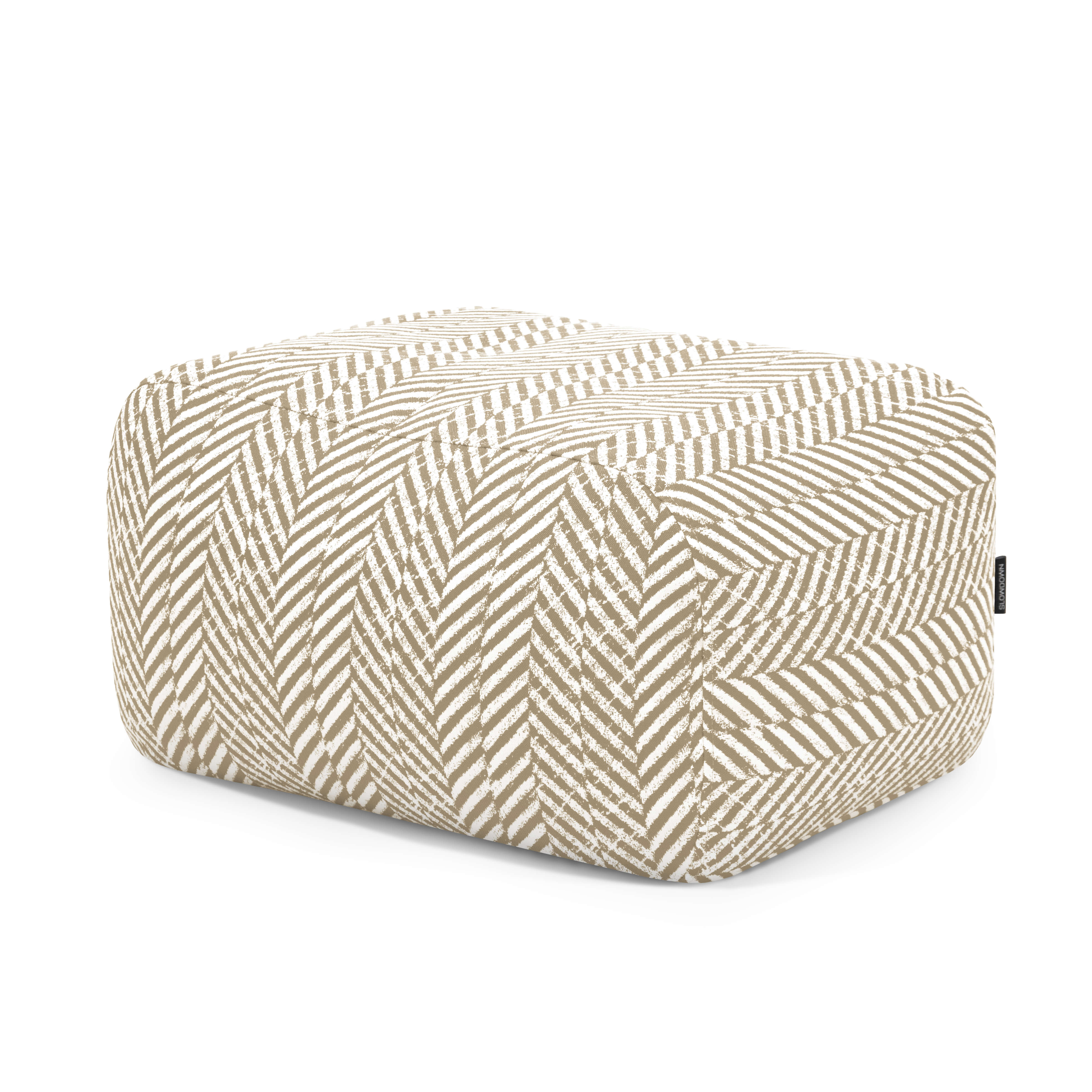 Bean bag Tube Pouf Zarzuela Beige