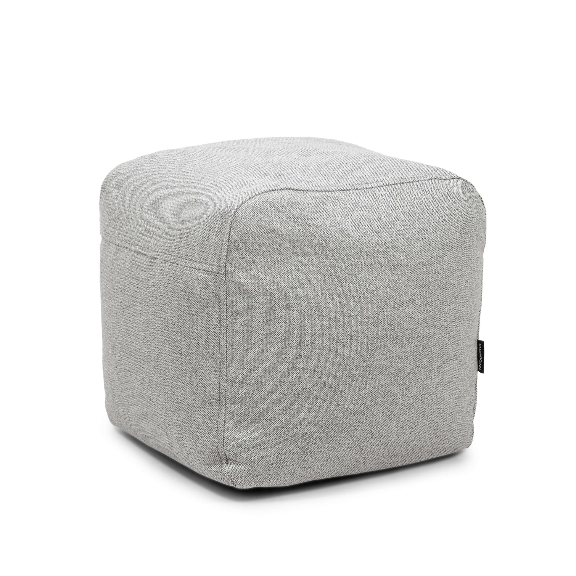 Pouf Plus 50 Dunẽs White Grey
