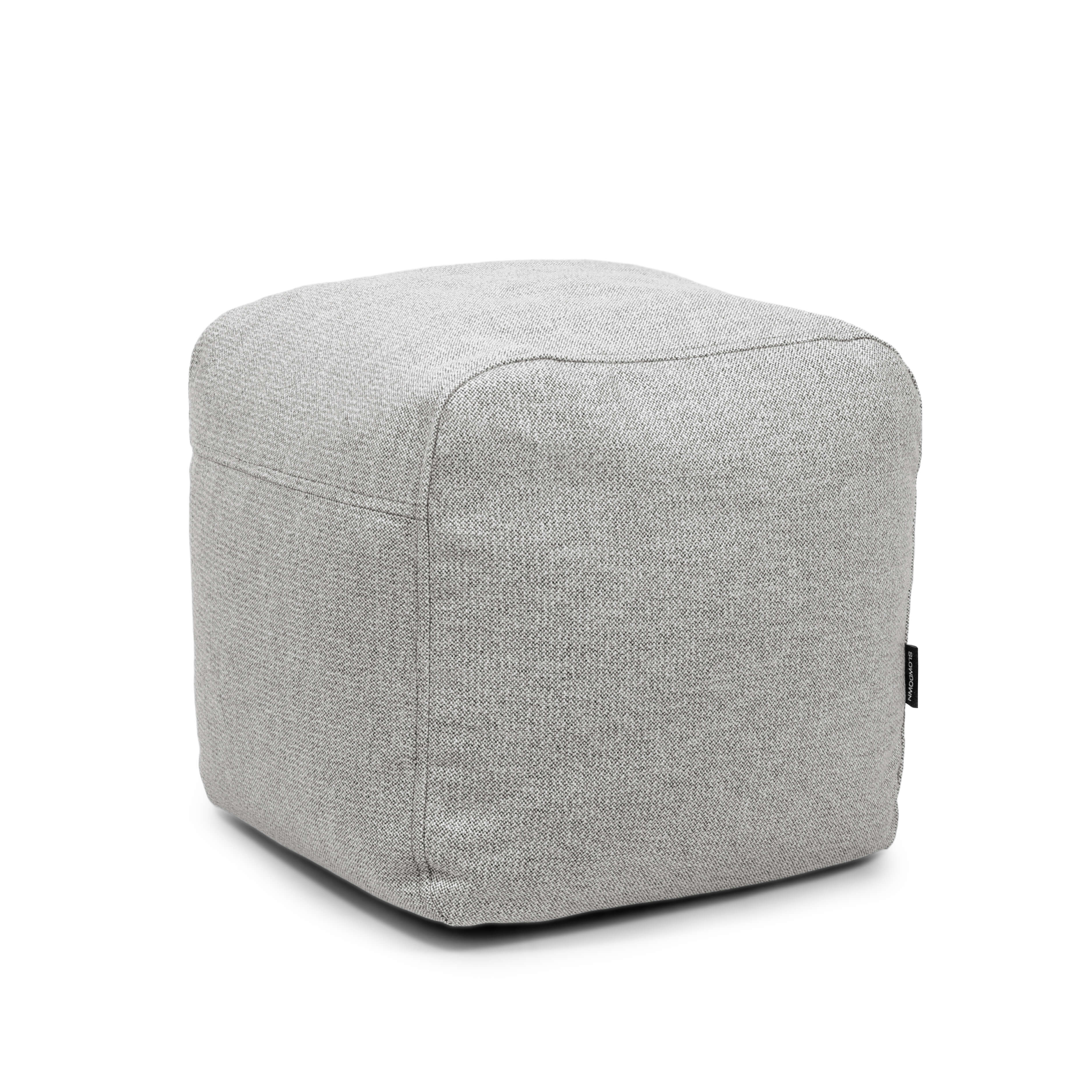 Pouf Plus 50 Dunẽs White Grey