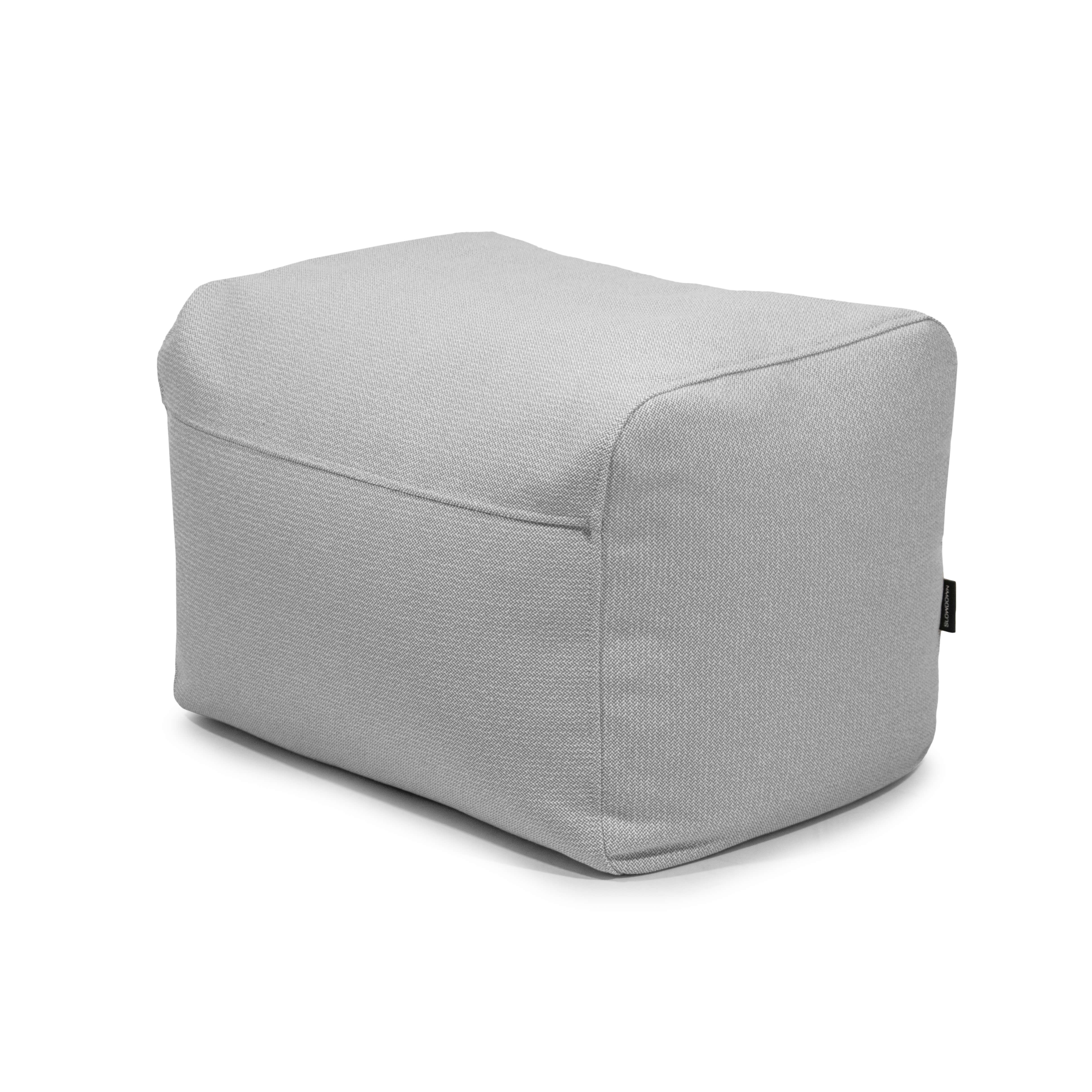Pouf Plus 70 Dunẽs White Grey