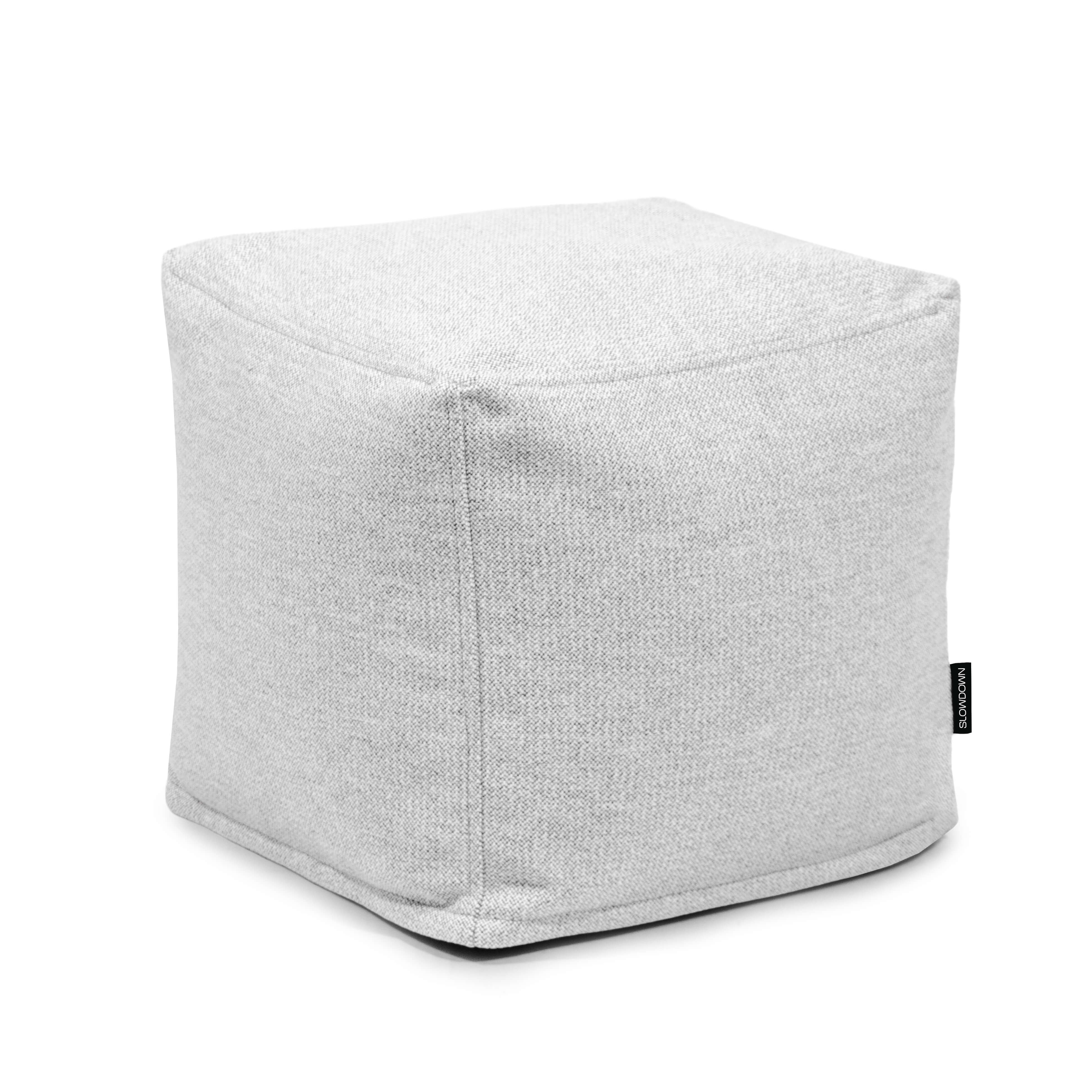 Pouf Up! Dunẽs Fluffy White