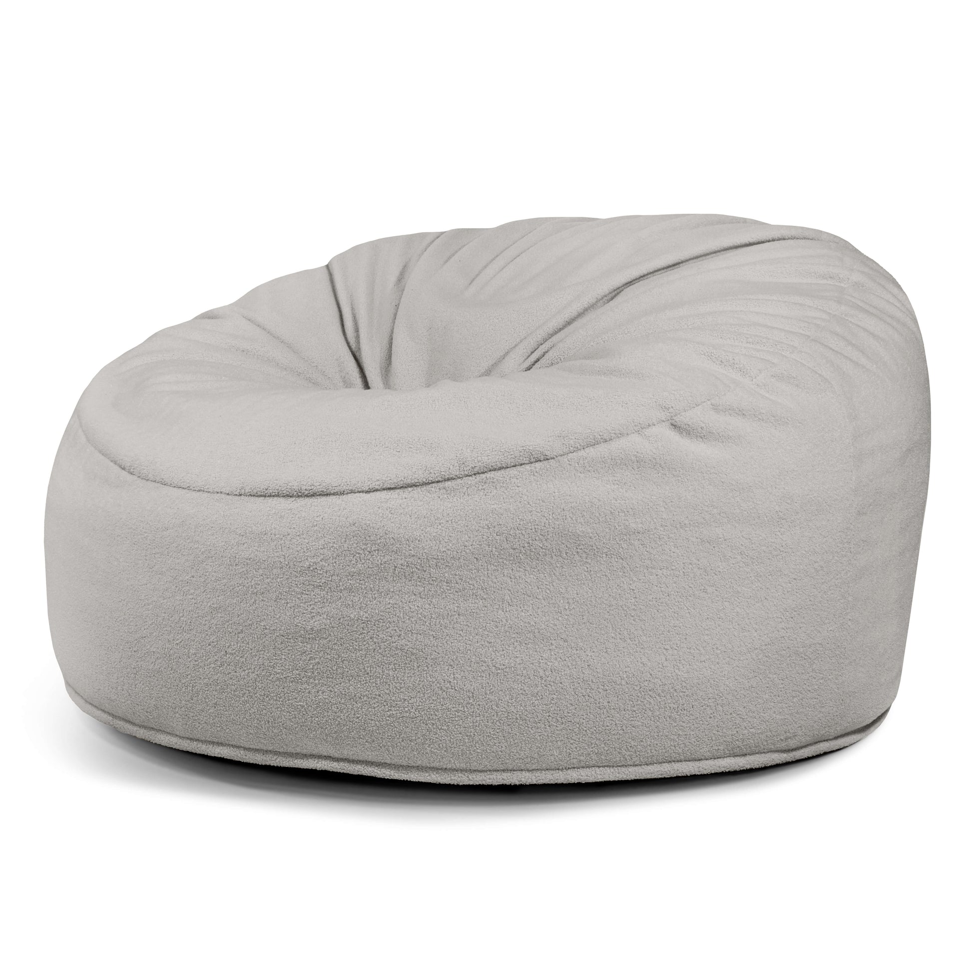 Foam Bean bag Om 135 Teddy White Grey