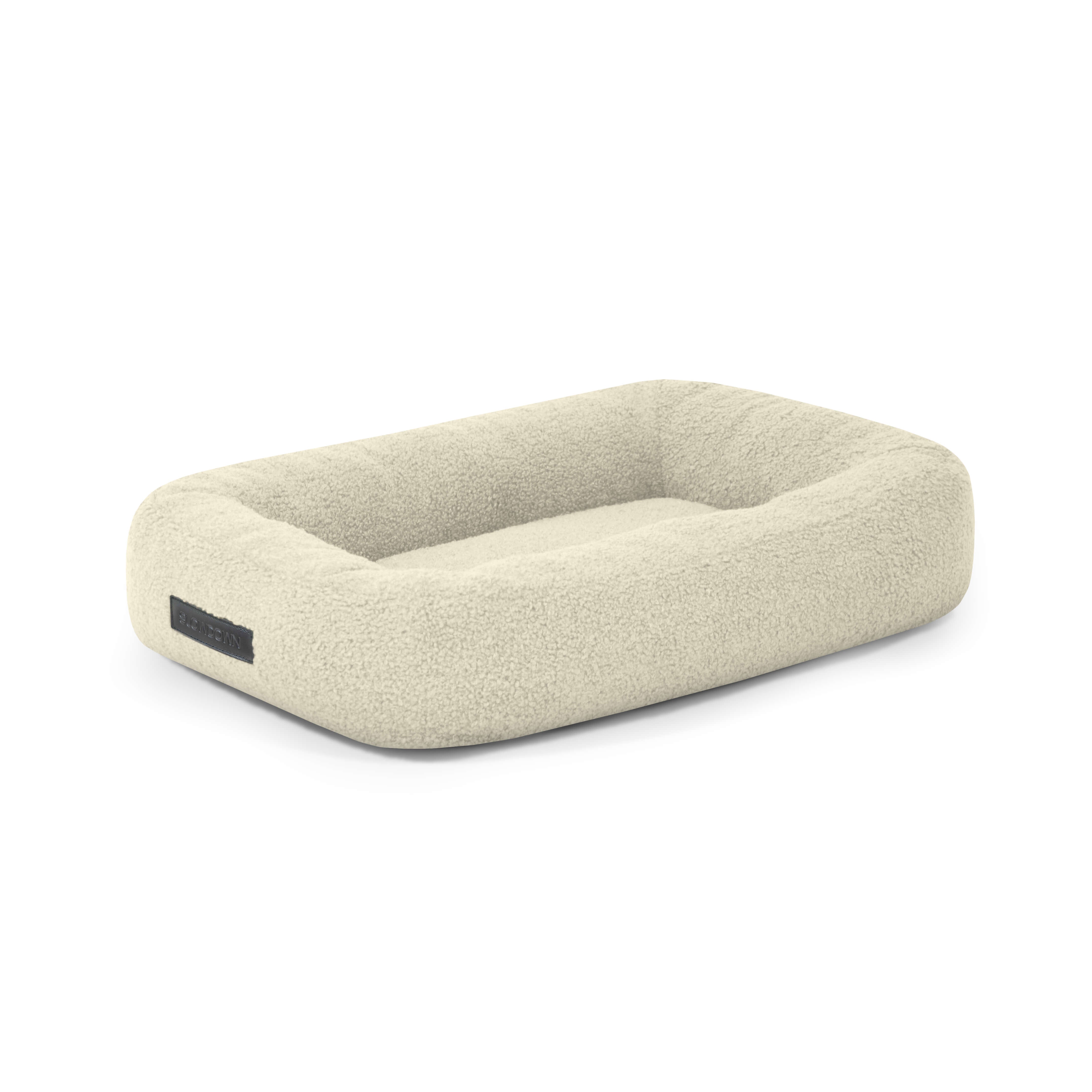 Dog Bed 55 Teddy Cream