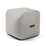 Pouf Plus 50 Teddy White Grey