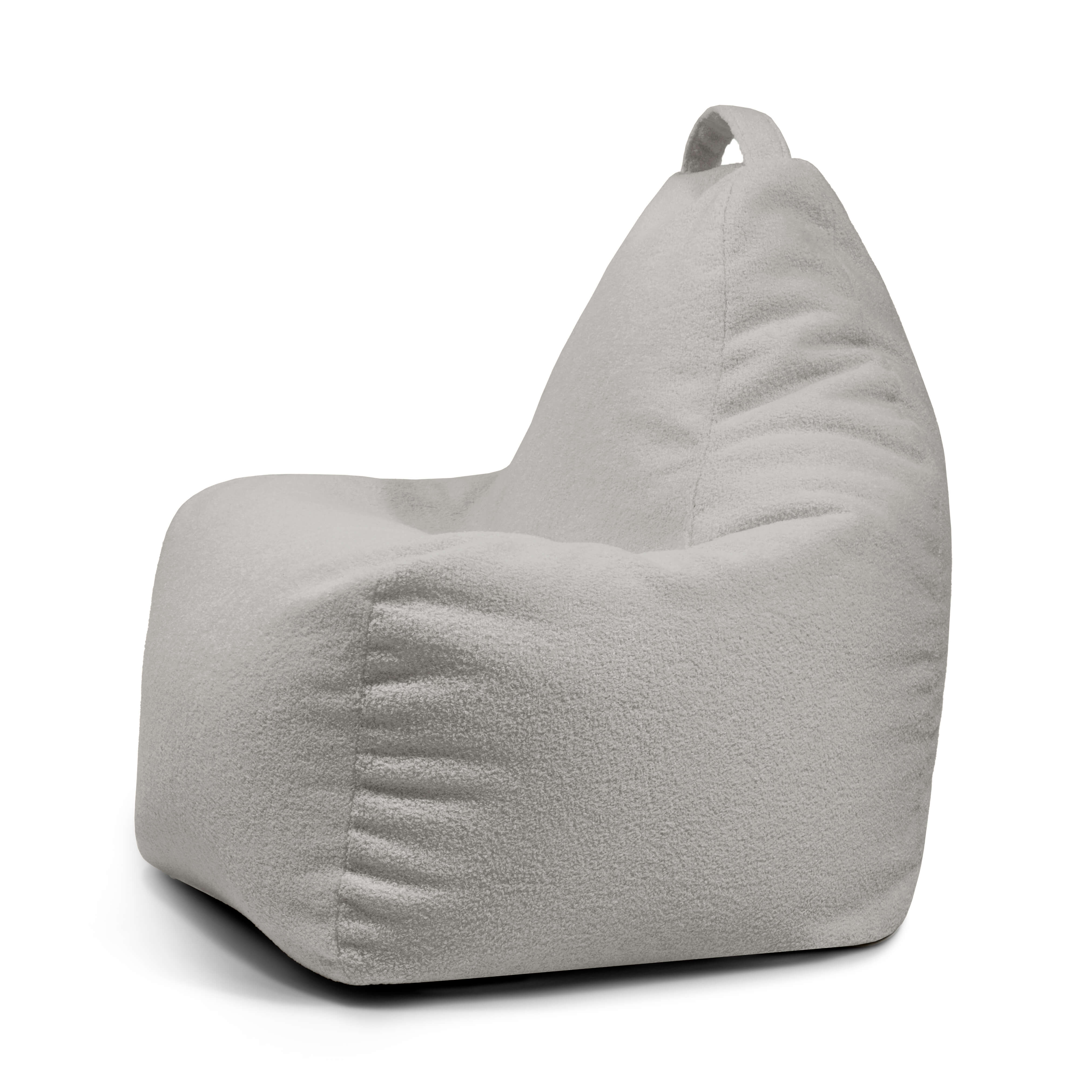 Bean bag Play Teddy White Grey