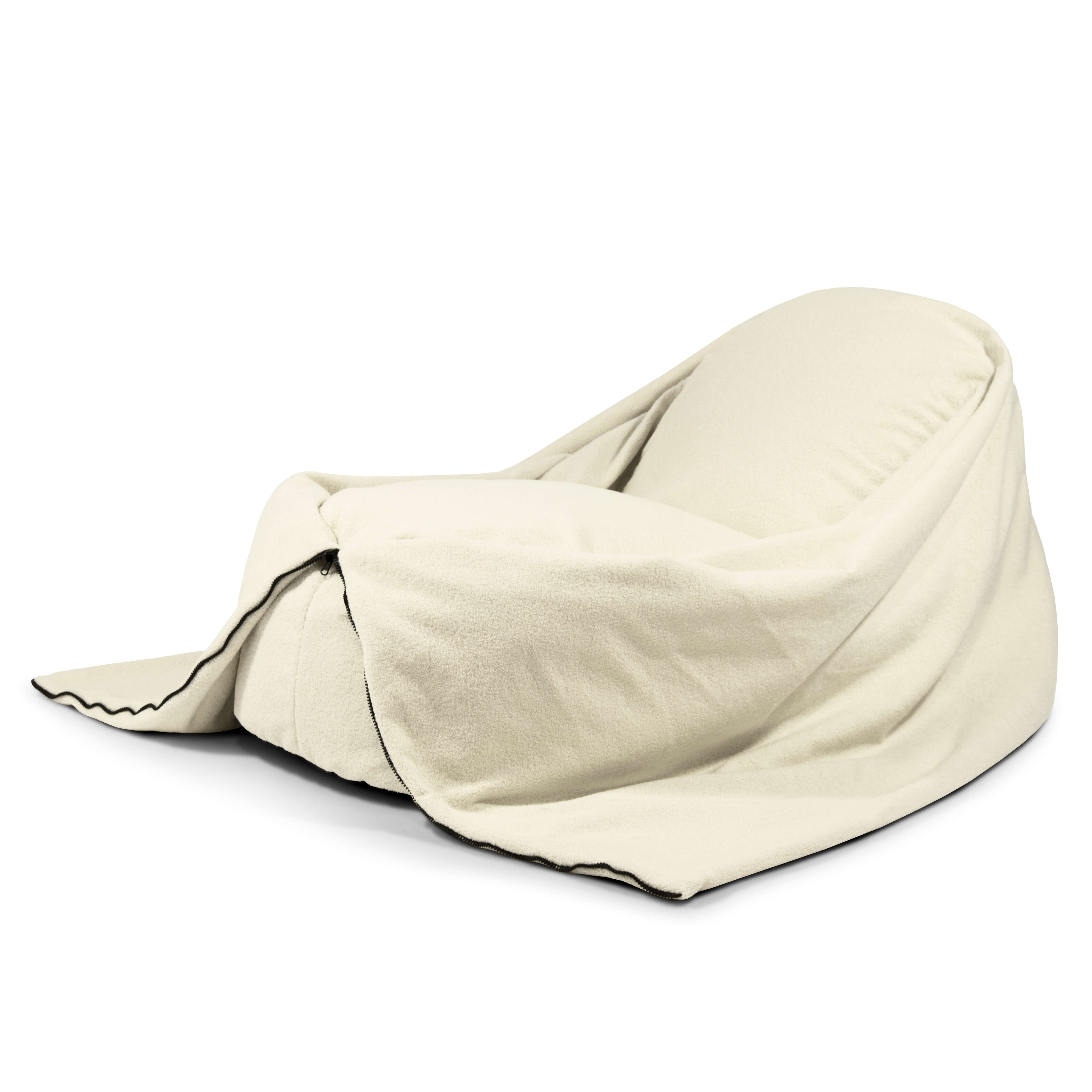 Sittsäck Cocoon 120 Teddy Cream
