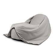 Sittsäck Cocoon 100 Teddy White Grey