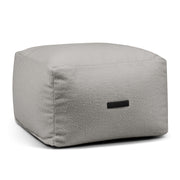 Pouf Softbox Teddy White Grey