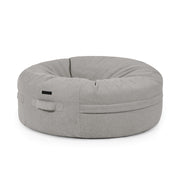 Saccosäck Roll 135 Teddy White Grey