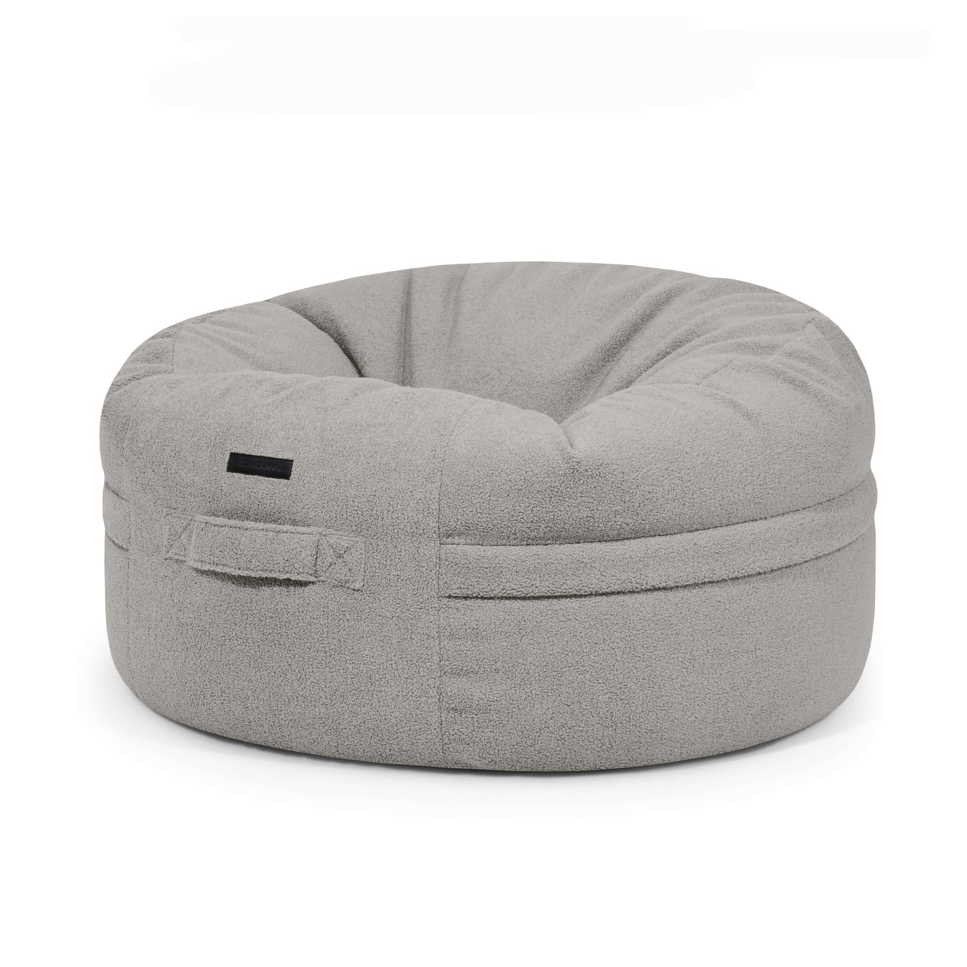 Bean bag Roll 105 Teddy White Grey
